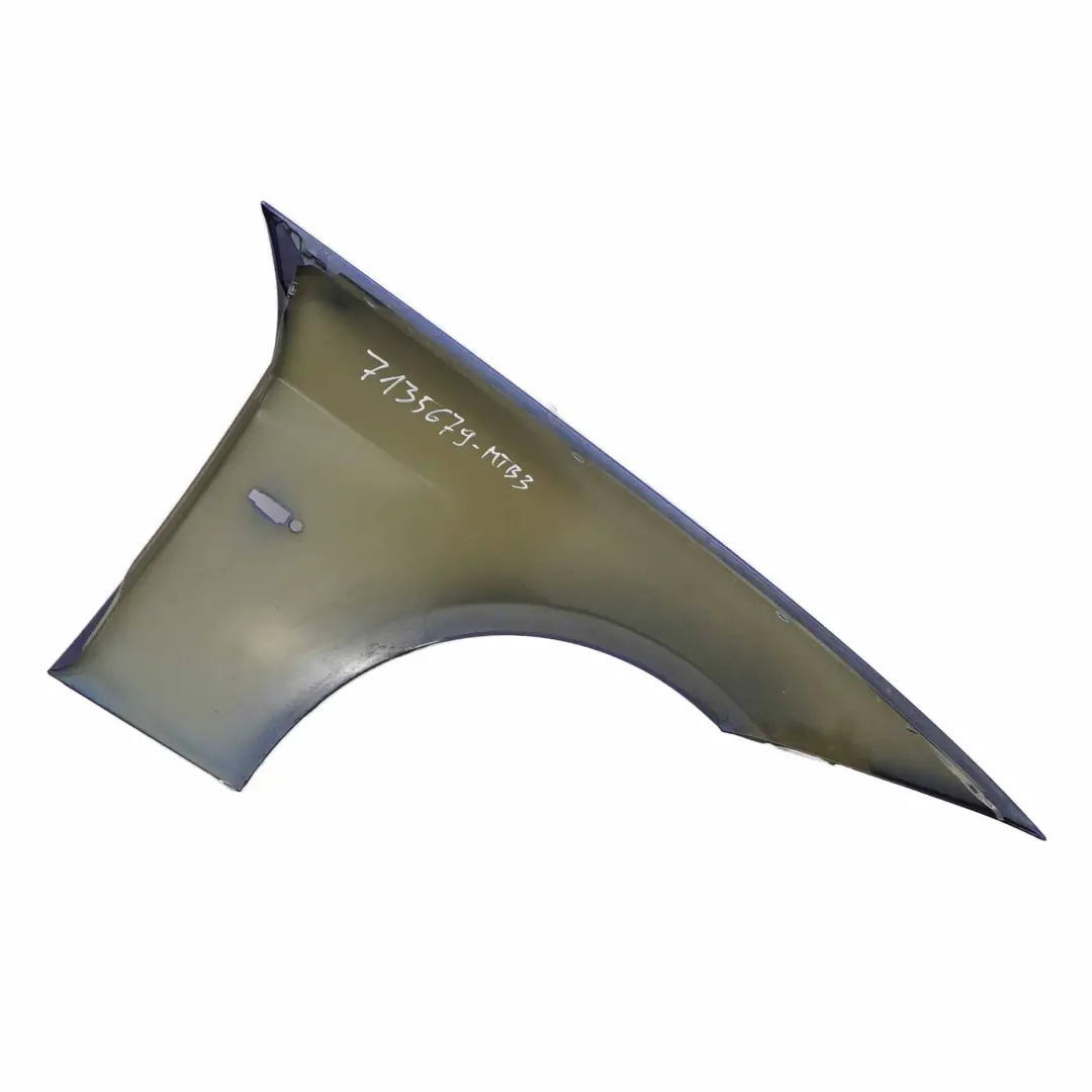 Side Panel Fender Wing Front Left N/S Montegoblau Blue - A51 to BMW E90 E91 with Part number 7135679 BMW E90 E91 Side Panel Fender Wing Front Left N/S Montegoblau Blue - A51 - SKU 7135679-MTB3 - Part number 7135679