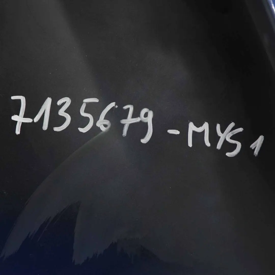 Side Panel Fender Wing Front Left N/S Mysticblau Blue - A07 to BMW E90 E91 with Part number 7135679 BMW E90 E91 Side Panel Fender Wing Front Left N/S Mysticblau Blue - A07 - SKU 7135679-MYS1 - Part number 7135679