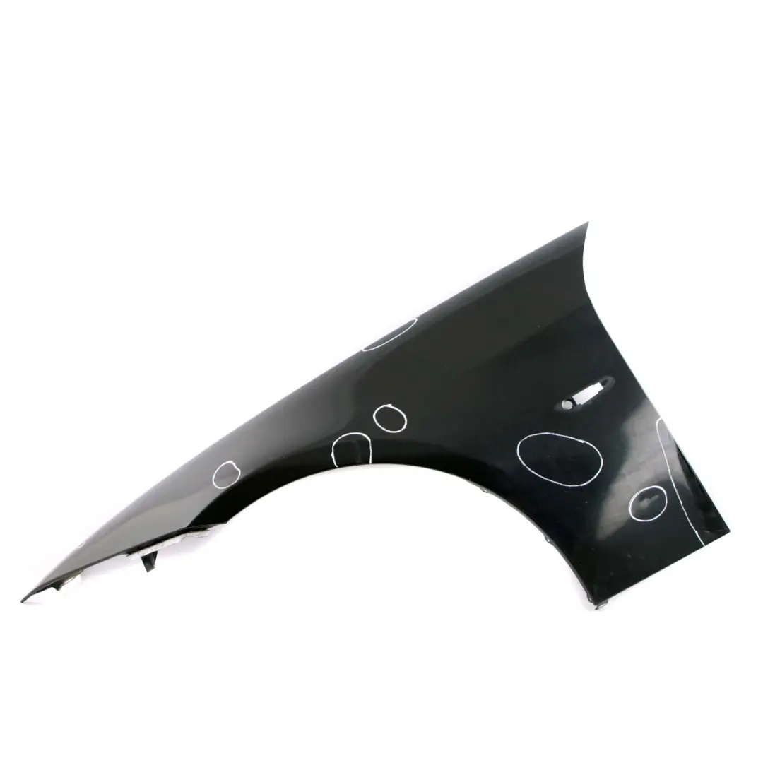 Side Panel Fender Wing Front Left N/S Black Schwarz 2 - 668 to BMW E90 E91 with Part number 7135679 BMW E90 E91 Side Panel Fender Wing Front Left N/S Black Schwarz 2 - 668 - SKU 7135679-SCH2 - Part number 7135679