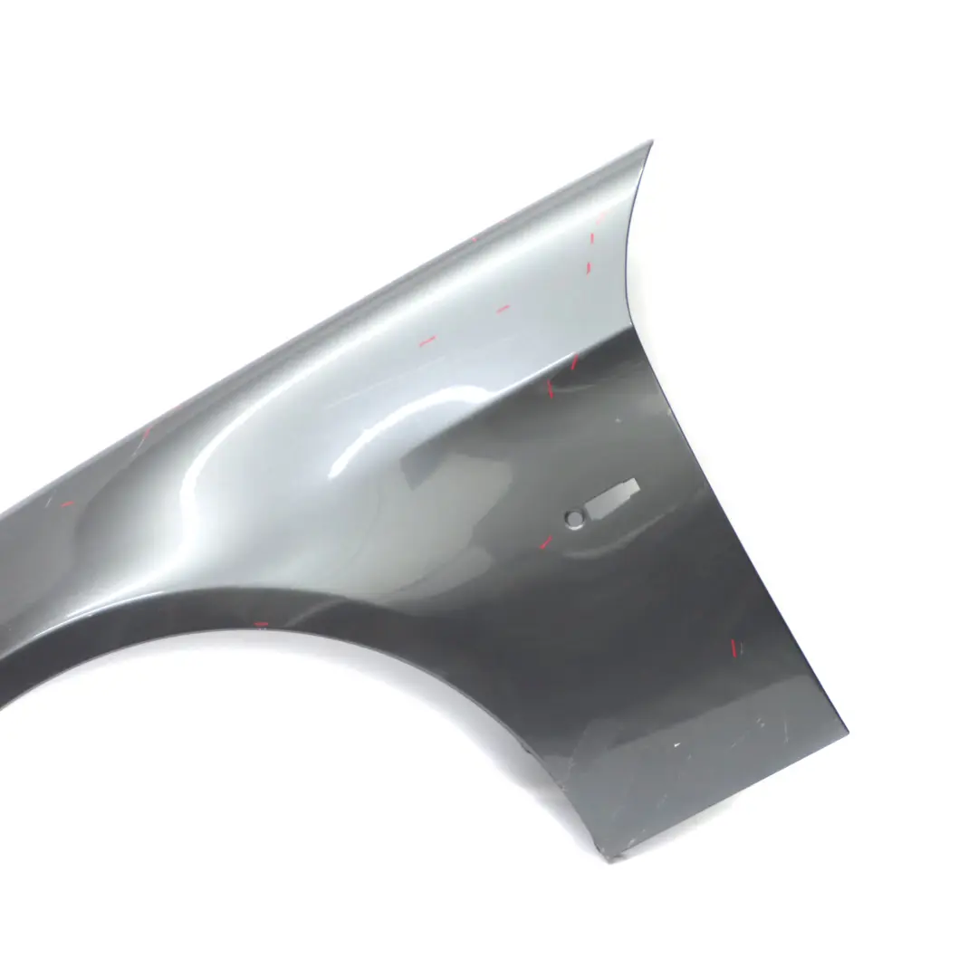 Side Panel Fender Wing Front Left N/S Sparkling Graphite - A22 to BMW E90 E91 with Part number 7135679 BMW E90 E91 Side Panel Fender Wing Front Left N/S Sparkling Graphite - A22 - SKU 7135679-SG3 - Part number 7135679