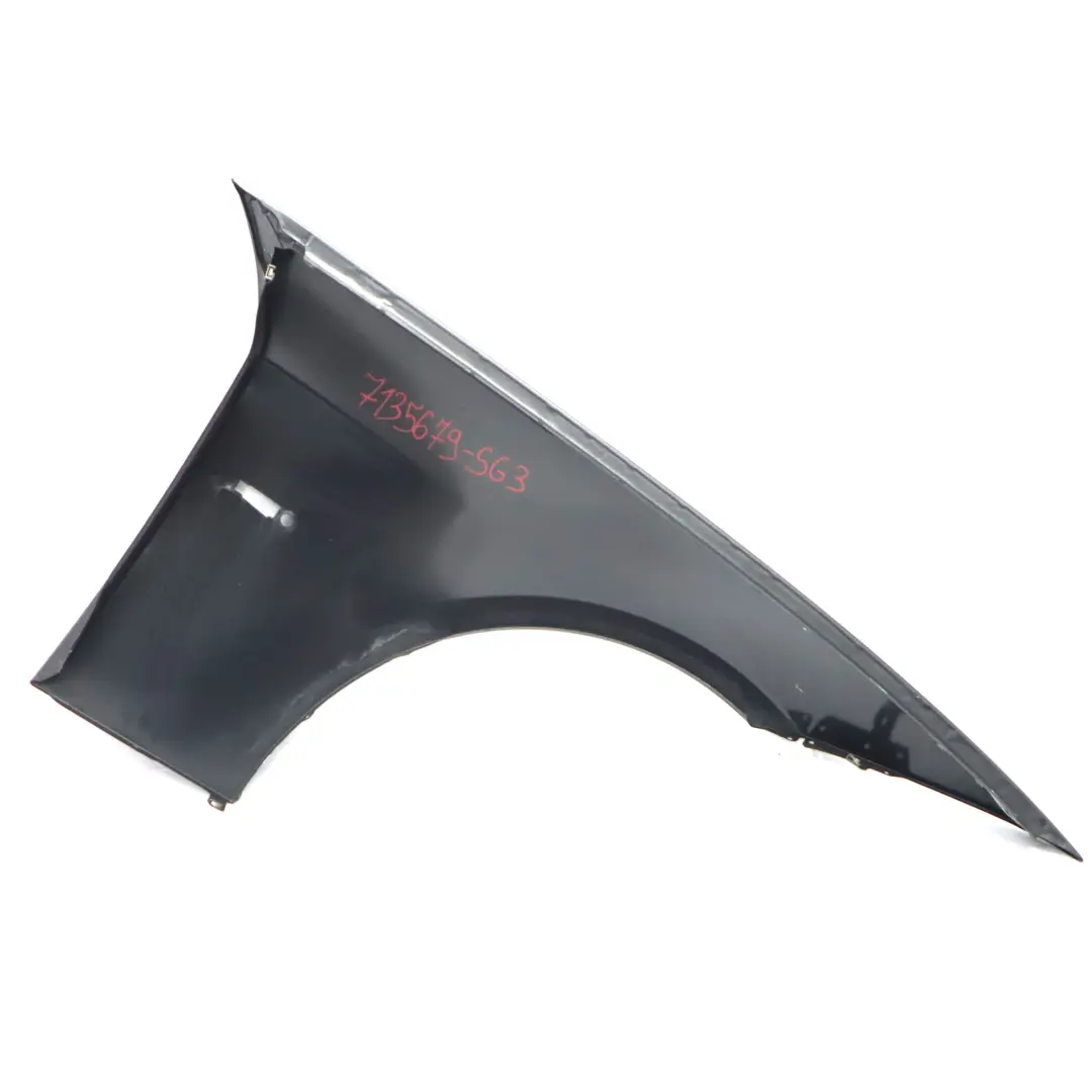 Side Panel Fender Wing Front Left N/S Sparkling Graphite - A22 to BMW E90 E91 with Part number 7135679 BMW E90 E91 Side Panel Fender Wing Front Left N/S Sparkling Graphite - A22 - SKU 7135679-SG3 - Part number 7135679