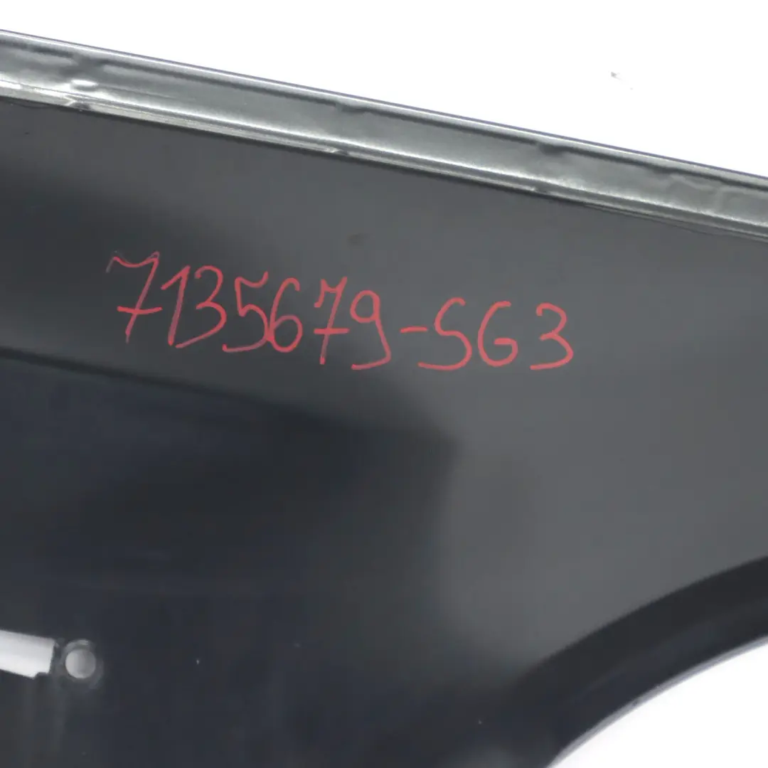 BMW E90 Panel lateral Guardabarros Delantero Izquierdo Sparkling Graphite - A22 - SKU 7135679-SG3 - Número de pieza 7135679