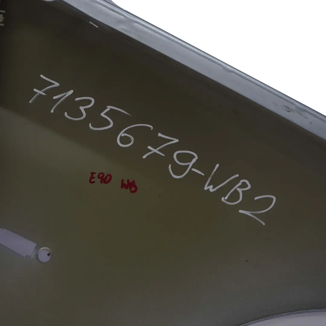  Side Wing Panel BMW E90 E91 Fender Front Left N/S Bluewater Blue Water - 896 - SKU 7135679-WB2 - Part number 7135679