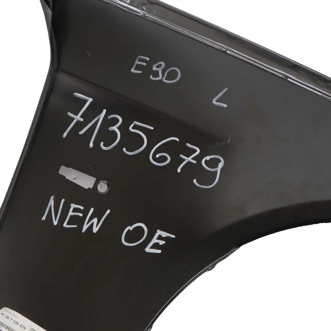 BMW 3 E90 E91 Side Panel Fender Wing Front Left N/S Primed Black - SKU 7135679 - Part number 7135679