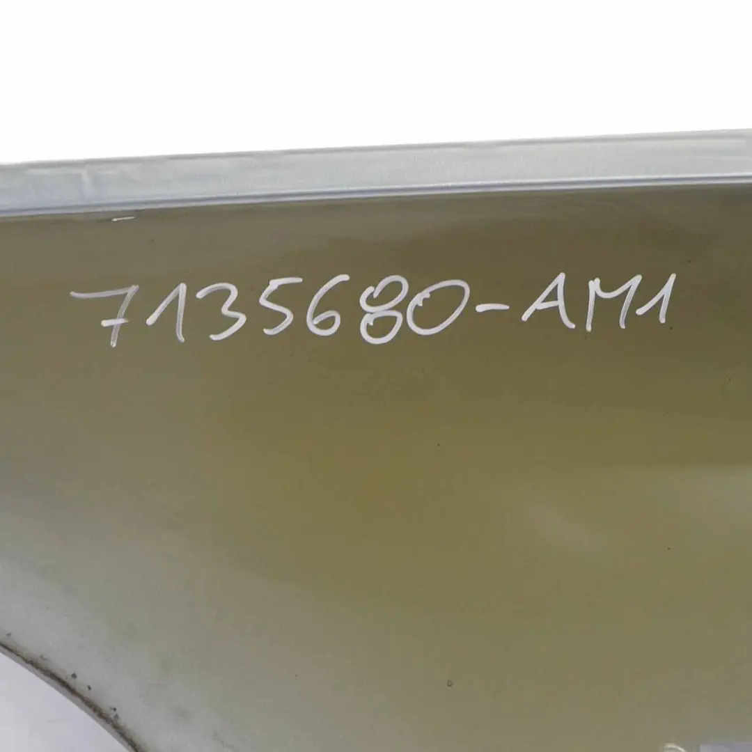 Pannello laterale anteriore destro Parafango Ala Arktis Metallic A34 per BMW E90 E91 con numero di parte 7135680 BMW E90 E91 Pannello laterale anteriore destro Parafango Ala Arktis Metallic A34 - SKU 7135680-AM1 - Numero di parte 7135680
