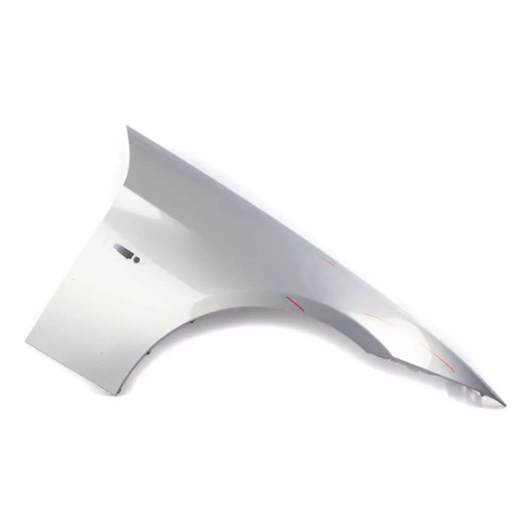 BMW E90 E91 Side Panel Fender Wing Front Right O/S Arktis Metallic - A34 - SKU 7135680-AM - Part number 7135680