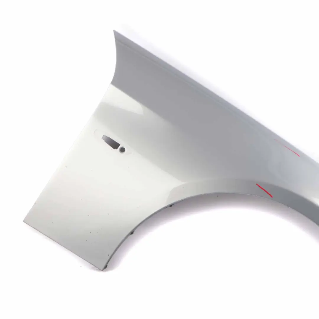 BMW E90 E91 Side Panel Fender Wing Front Right O/S Arktis Metallic - A34 - SKU 7135680-AM - Part number 7135680