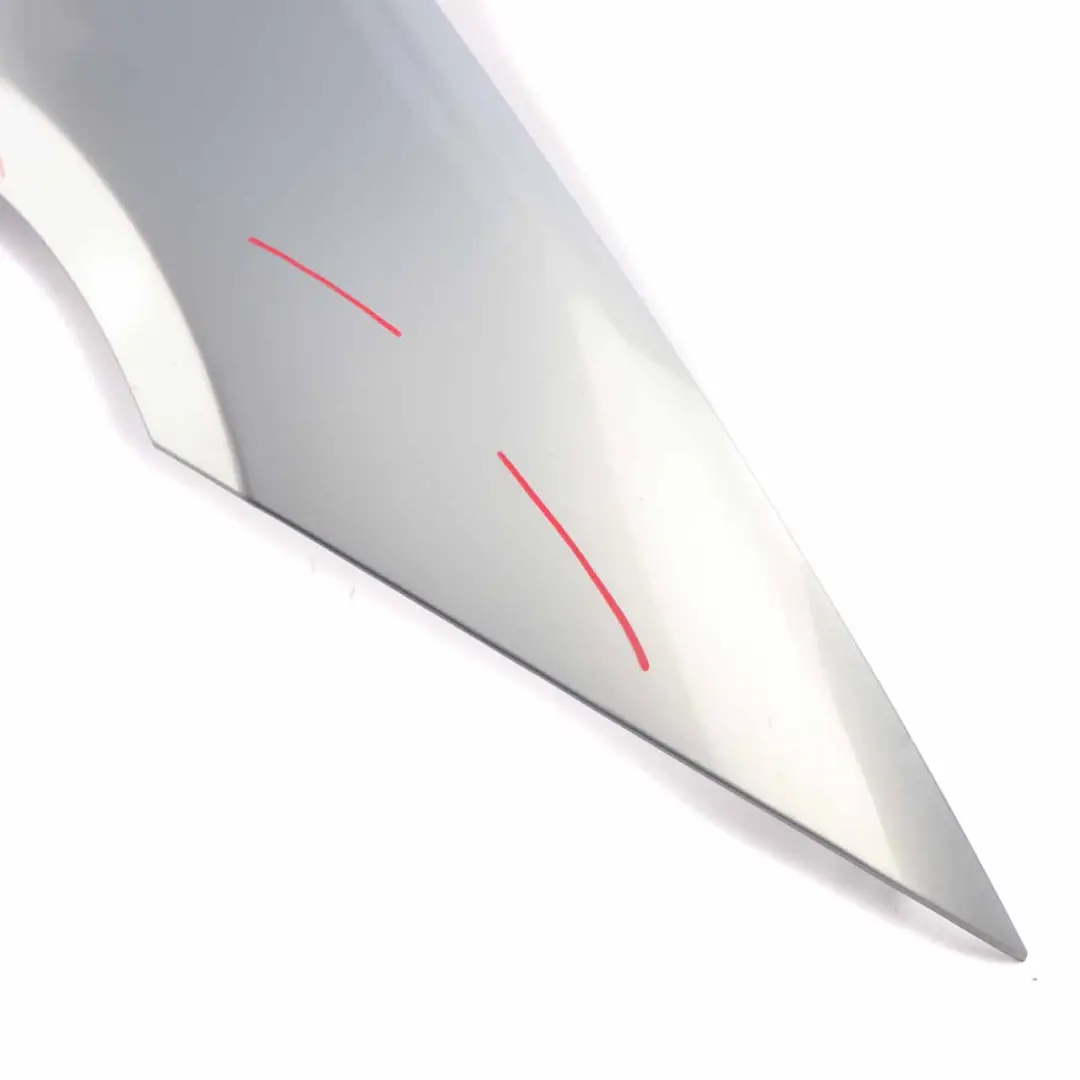 BMW E90 E91 Side Panel Fender Wing Front Right O/S Arktis Metallic - A34 - SKU 7135680-AM - Part number 7135680