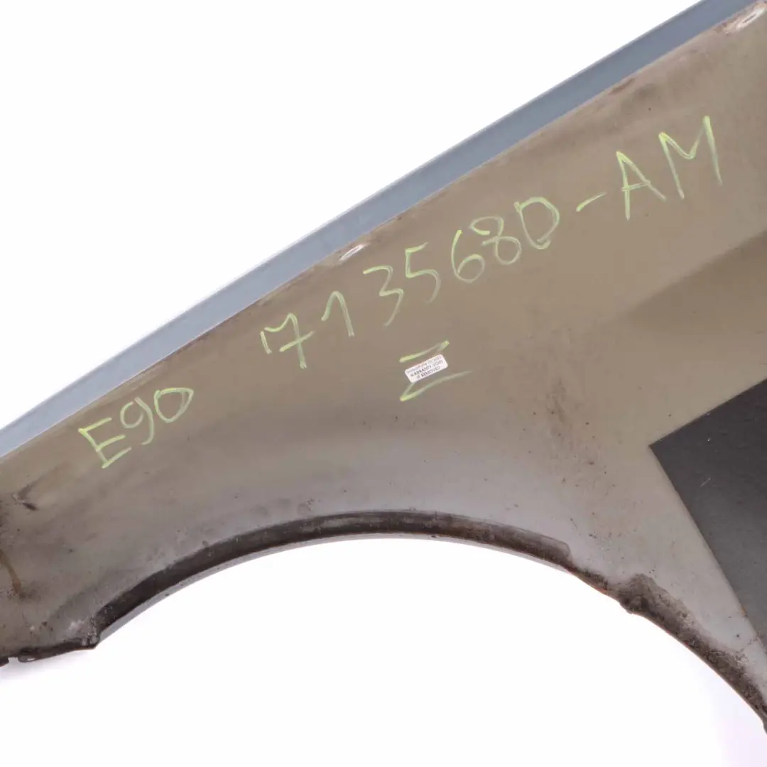 Side Panel Fender Wing Front Right O/S Arktis Metallic - A34 to BMW E90 E91 with Part number 7135680 BMW E90 E91 Side Panel Fender Wing Front Right O/S Arktis Metallic - A34 - SKU 7135680-AM - Part number 7135680