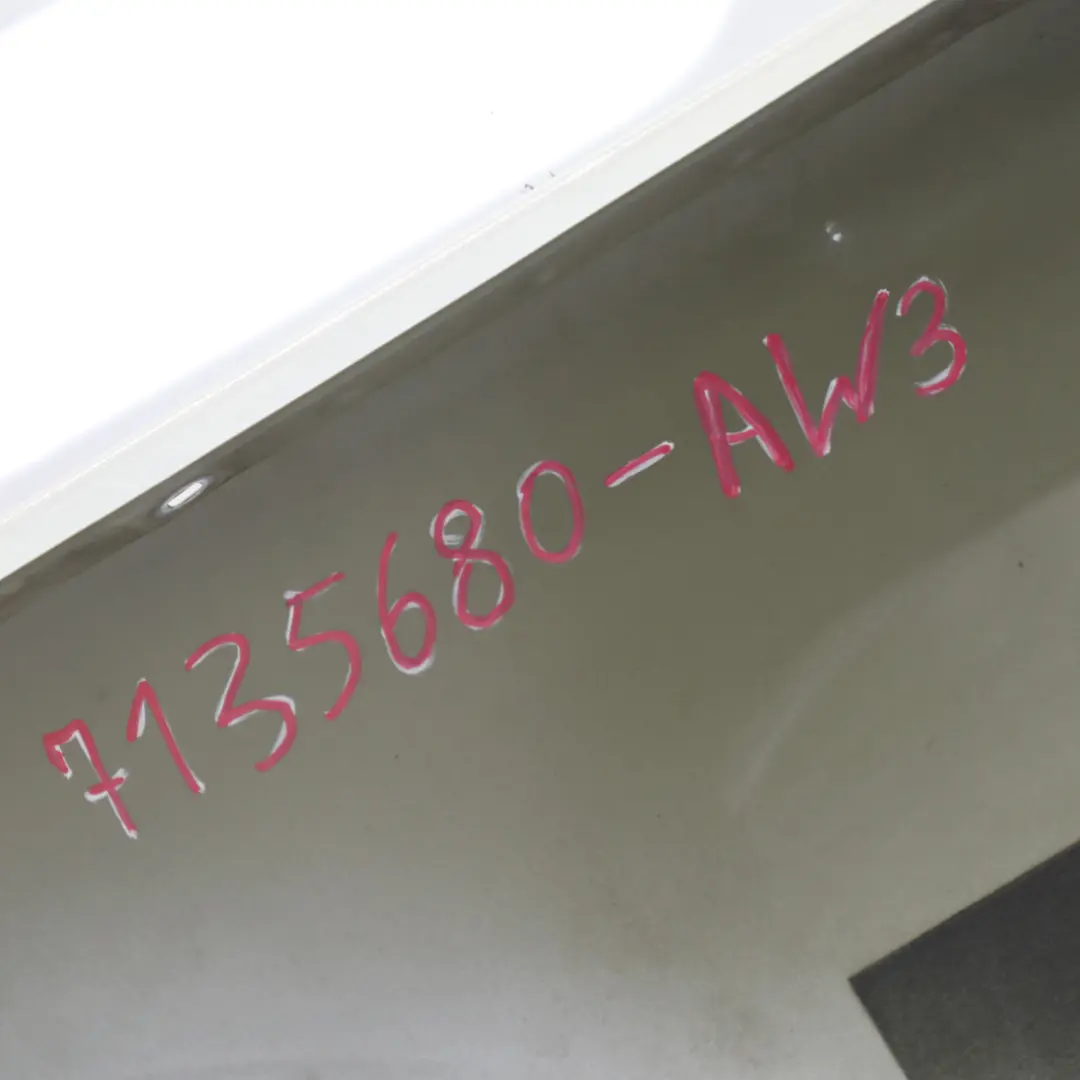 Side Panel Fender Wing Front Right O/S Alpinweiss White 3 - 300 to BMW E90 E91 with Part number 41357135680 BMW E90 E91 Side Panel Fender Wing Front Right O/S Alpinweiss White 3 - 300 - SKU 7135680-AW3 - Part number 41357135680