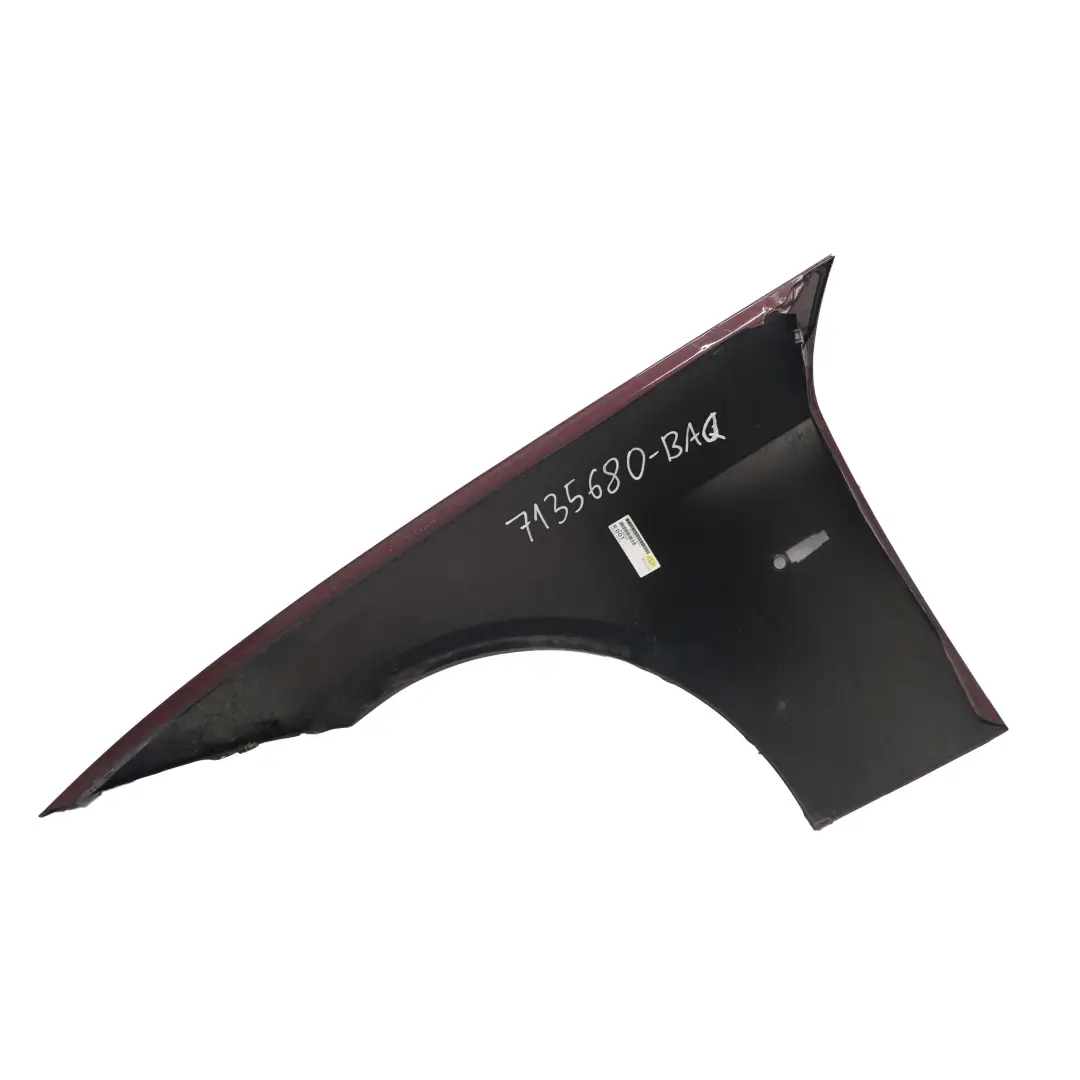 Side Wing Panel Fender Front Right O/S Barriquerot Red Metallic A41 to BMW E90 E91 with Part number 7135680 BMW E90 E91 Side Wing Panel Fender Front Right O/S Barriquerot Red Metallic A41 - SKU 7135680-BAQ - Part number 7135680