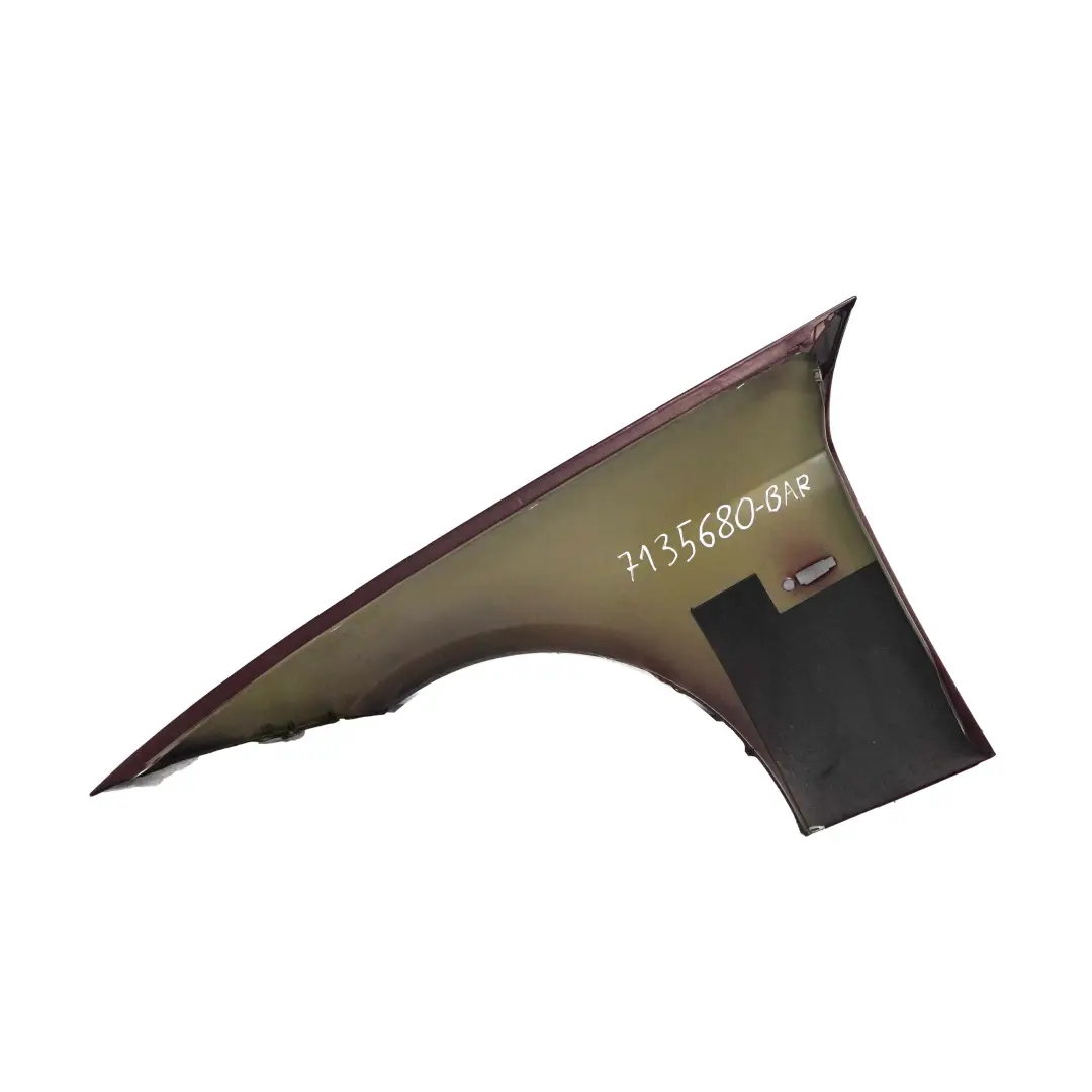 Pannello Laterale Parafango Ala Anteriore Destra Barberarot Rosso per BMW E90 E91 con numero di parte 7135680 BMW E90 E91 Pannello Laterale Parafango Ala Anteriore Destra Barberarot Rosso - SKU 7135680-BAR - Numero di parte 7135680