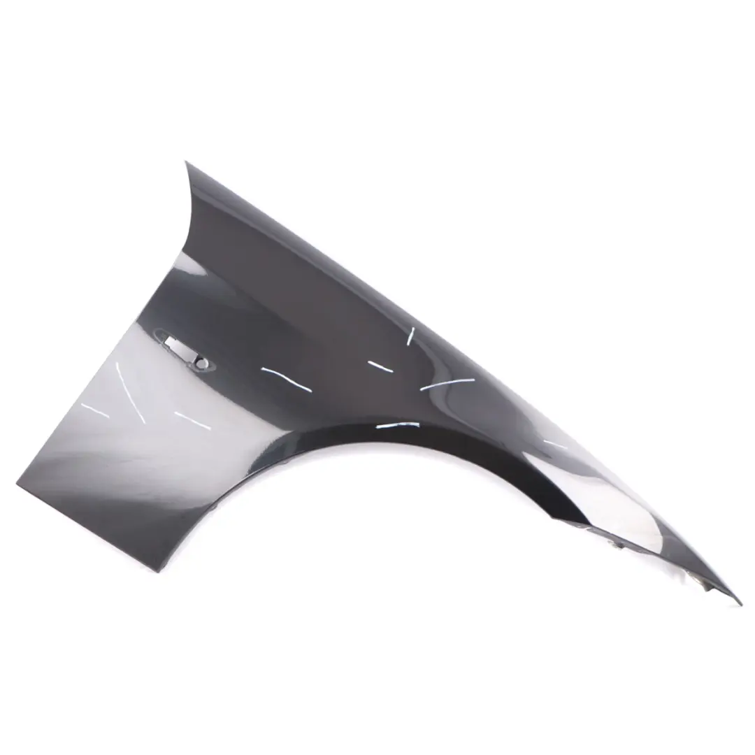 Side Panel Fender Wing Front Right O/S Black Sapphire Metallic - 475 to BMW E90 E91 with Part number 7135680 BMW E90 E91 Side Panel Fender Wing Front Right O/S Black Sapphire Metallic - 475 - SKU 7135680-BS3 - Part number 7135680
