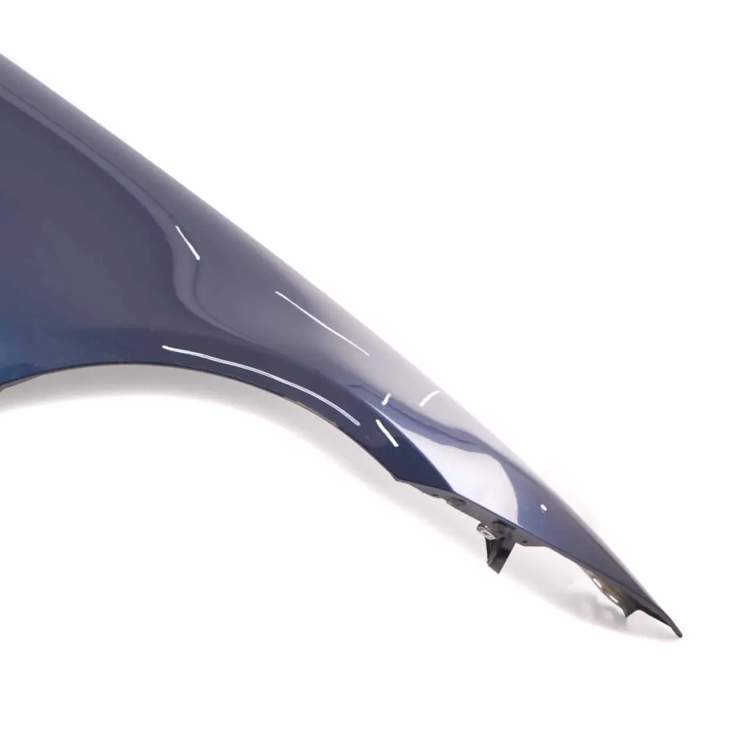 Side Panel Fender Wing Front Right O/S Tiefseeblau Blue - A76 to BMW E90 E91 with Part number 7135680 BMW E90 E91 Side Panel Fender Wing Front Right O/S Tiefseeblau Blue - A76 - SKU 7135680-DSB1 - Part number 7135680