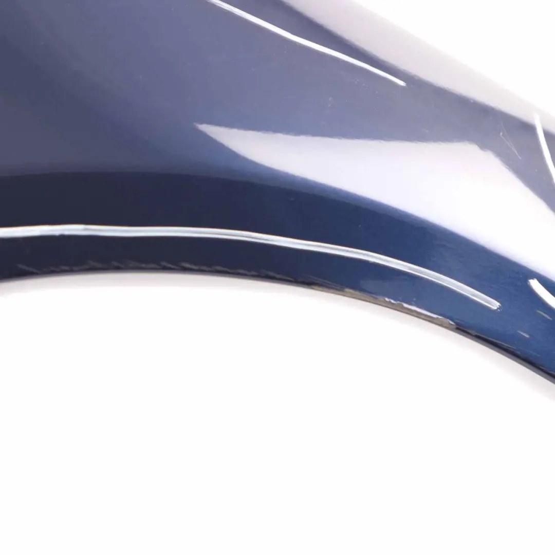 BMW E90 E91 Side Panel Fender Wing Front Right O/S Tiefseeblau Blue - A76 - SKU 7135680-DSB1 - Part number 7135680
