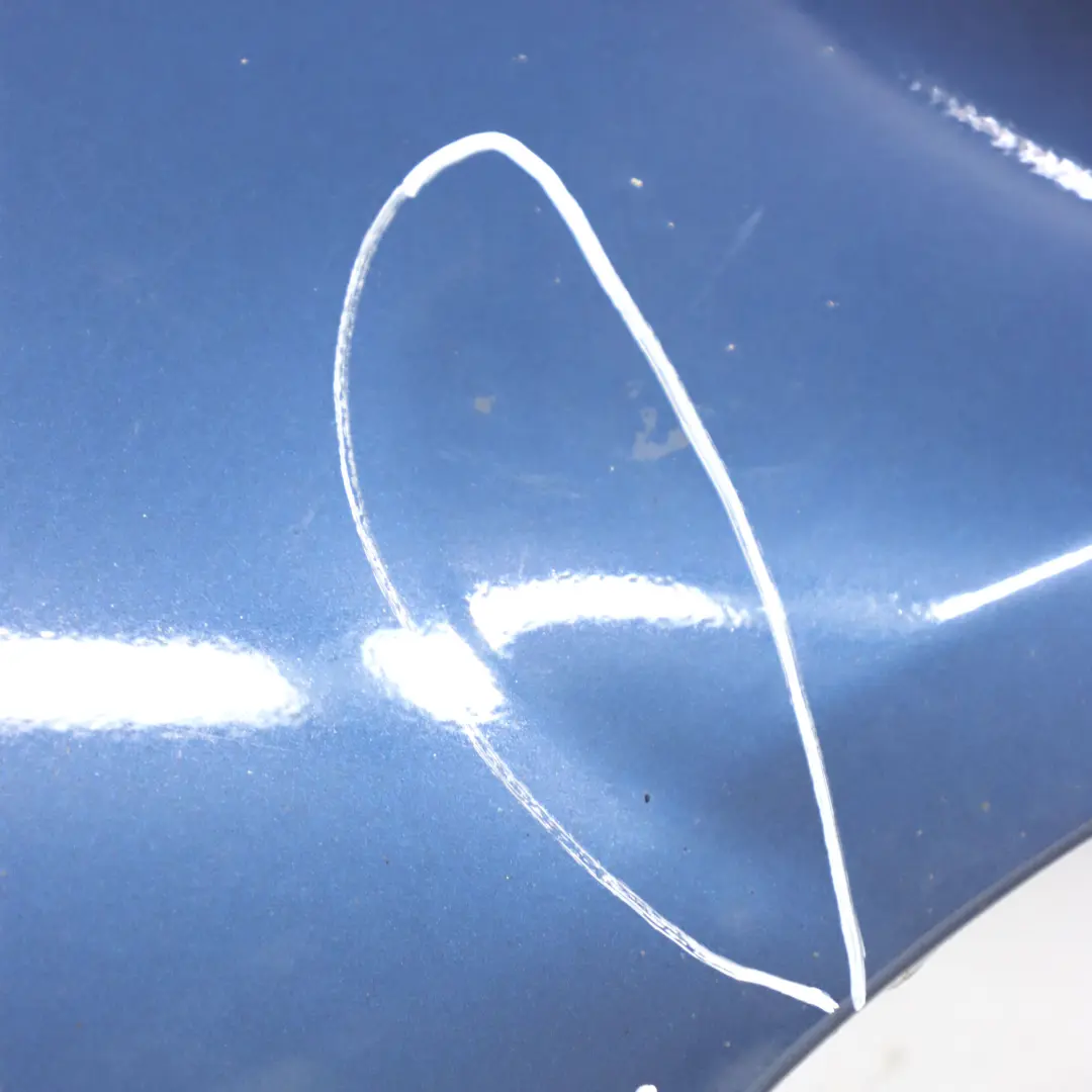 BMW E90 E91 Panel Lateral Guardabarros Ala Delantera Derecha Tiefseeblau - A76 - SKU 7135680-DSB - Número de pieza 7135680