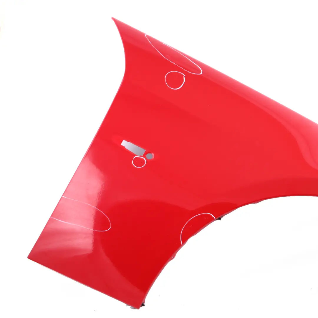 Side Panel Fender Wing Front Right O/S Karmesinrot Crimson Red - A61 to BMW E90 E91 with Part number 7135680 BMW E90 E91 Side Panel Fender Wing Front Right O/S Karmesinrot Crimson Red - A61 - SKU 7135680-KAR3 - Part number 7135680