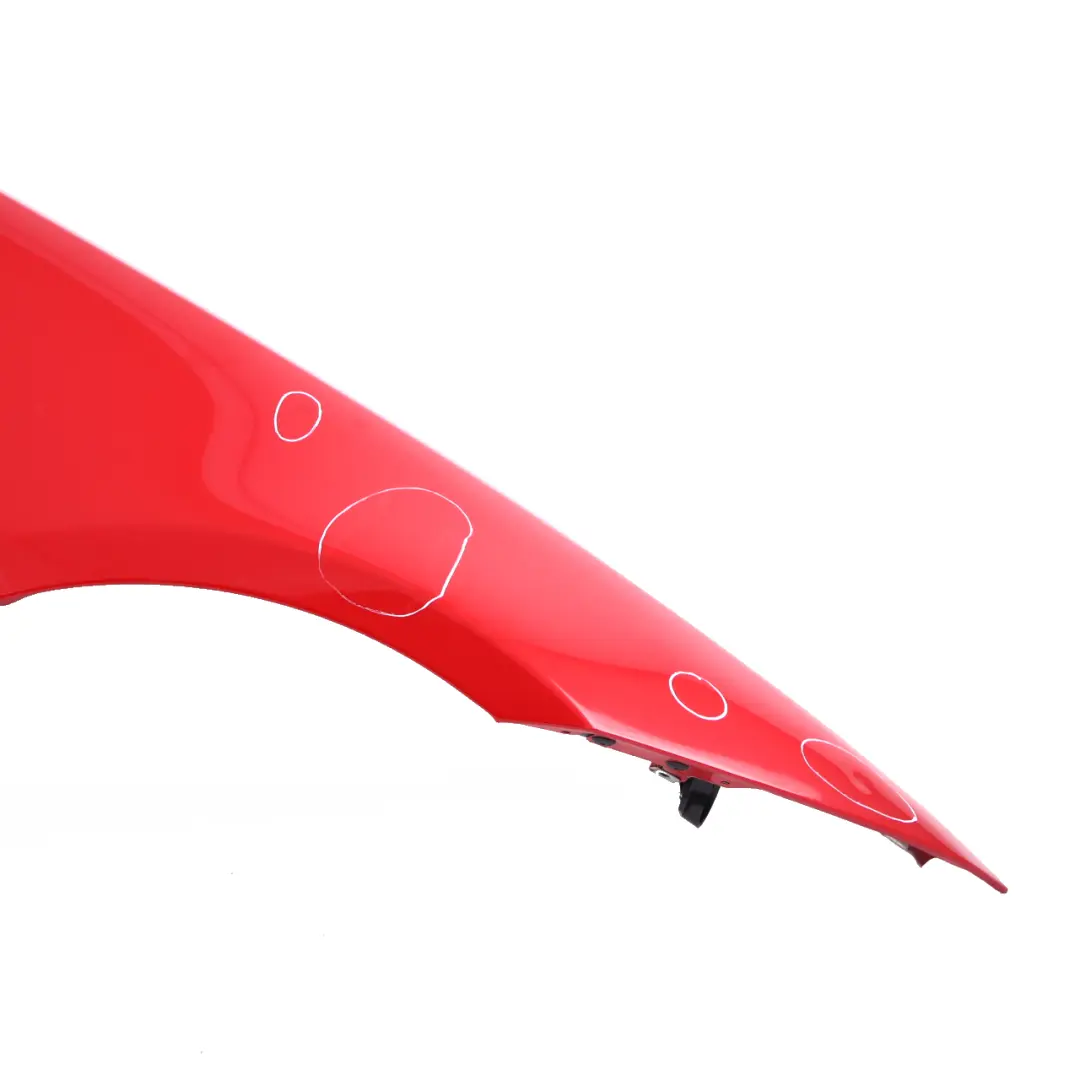 BMW E90 E91 Side Panel Fender Wing Front Right O/S Karmesinrot Crimson Red - A61 - SKU 7135680-KAR3 - Part number 7135680