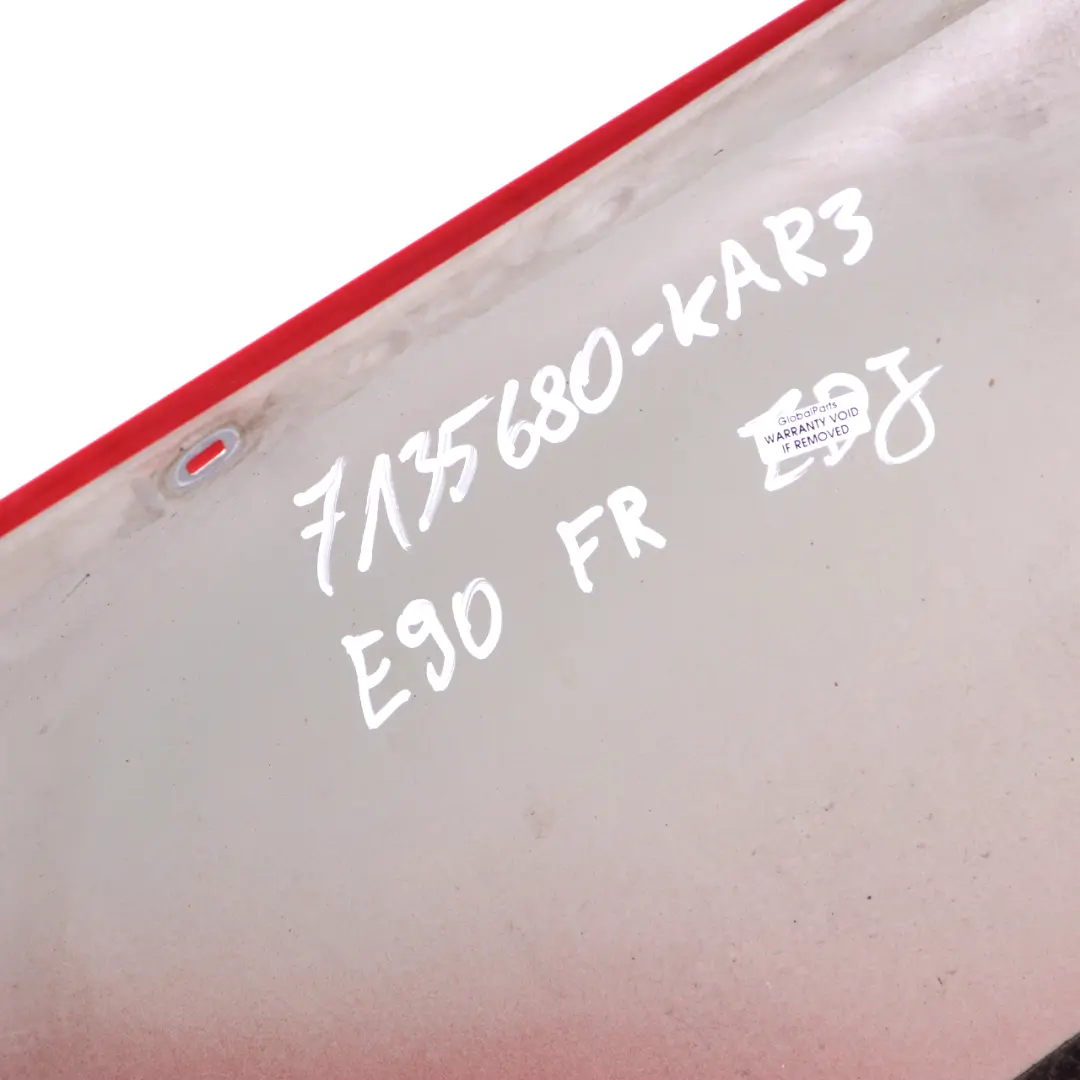 BMW E90 E91 Błotnik prawy przód Karmesinrot A61 - SKU 7135680-KAR3 - Numer Części 7135680