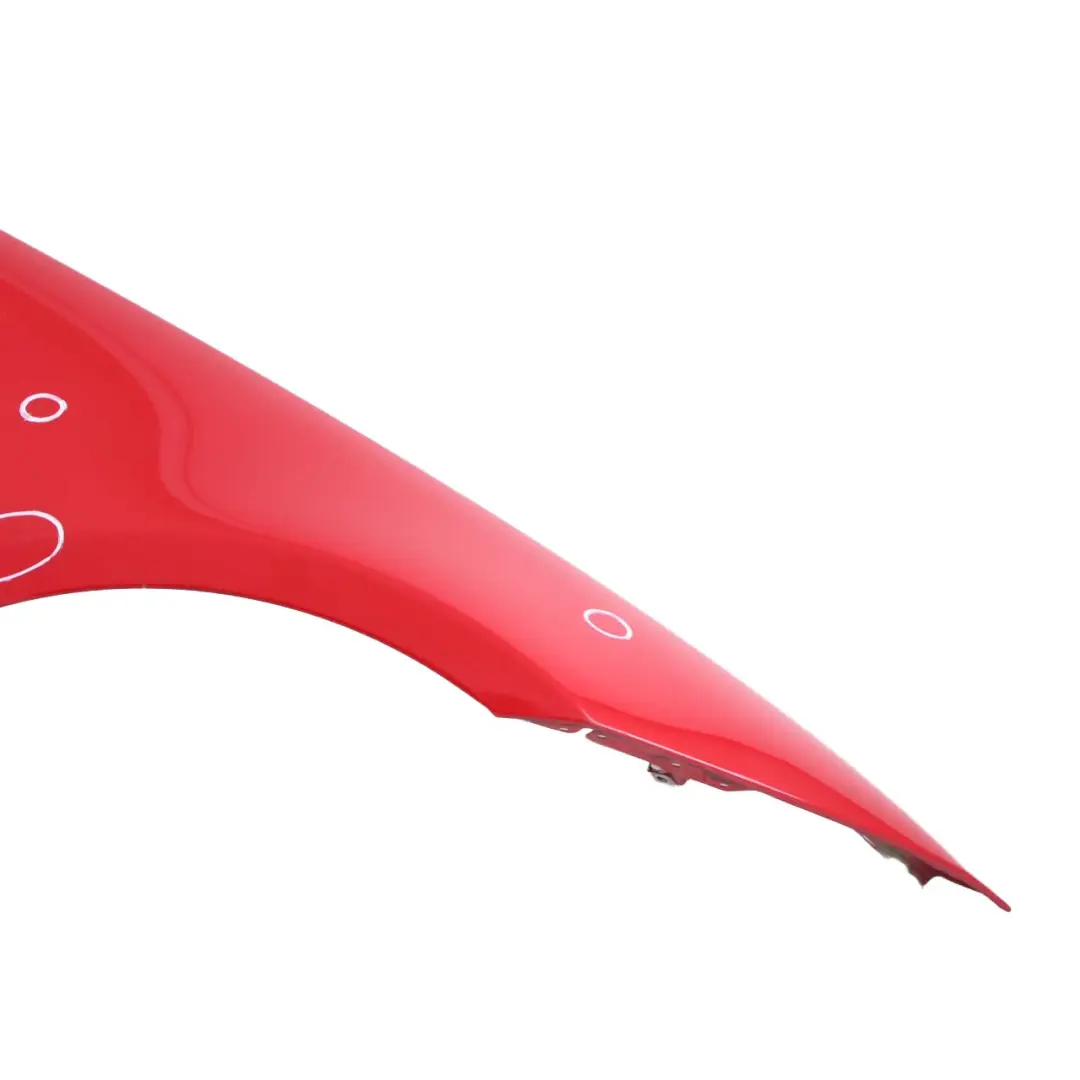 Side Panel Fender Wing Front Right O/S Karmesinrot Red - A61 to BMW 3 E90 E91 4 with Part number 7135680 BMW 3 E90 E91 4 Side Panel Fender Wing Front Right O/S Karmesinrot Red - A61 - SKU 7135680-KAR4 - Part number 7135680