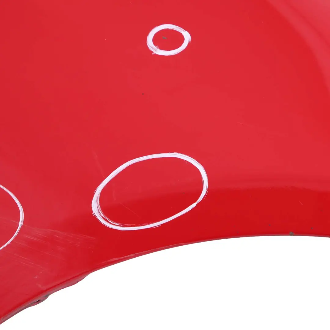 Side Panel Fender Wing Front Right O/S Karmesinrot Red - A61 to BMW 3 E90 E91 4 with Part number 7135680 BMW 3 E90 E91 4 Side Panel Fender Wing Front Right O/S Karmesinrot Red - A61 - SKU 7135680-KAR4 - Part number 7135680