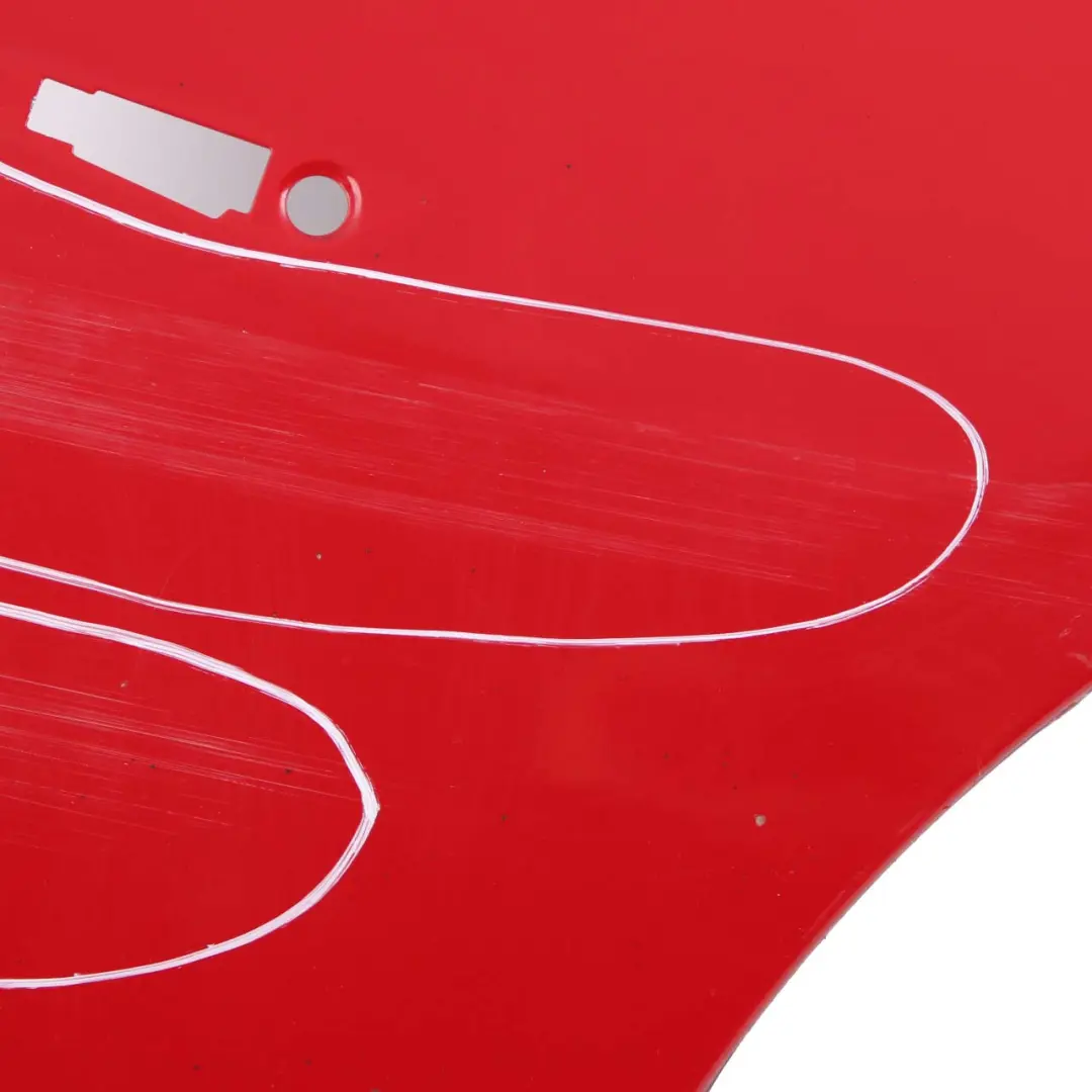 Side Panel Fender Wing Front Right O/S Karmesinrot Red - A61 to BMW 3 E90 E91 4 with Part number 7135680 BMW 3 E90 E91 4 Side Panel Fender Wing Front Right O/S Karmesinrot Red - A61 - SKU 7135680-KAR4 - Part number 7135680