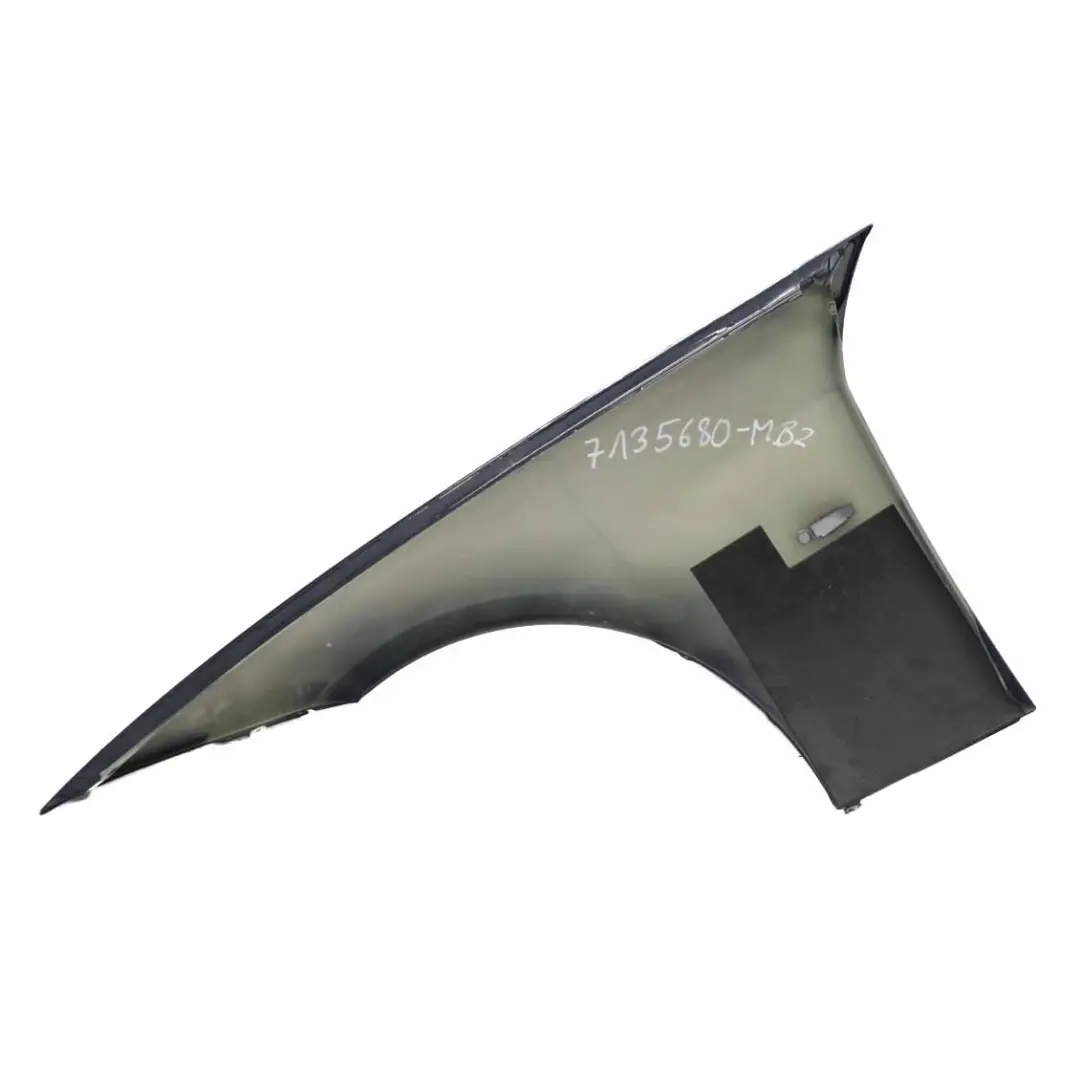 BMW E90 E91 Side Panel Fender Wing Front Right O/S Monacoblau Monaco Blue - A35 - SKU 7135680-MB2 - Part number 7135680