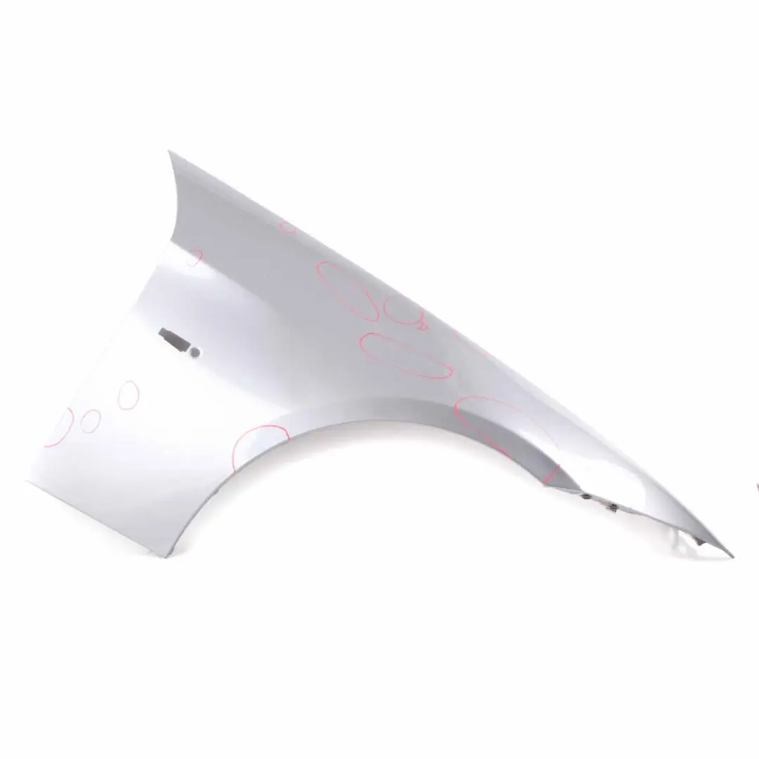 Side Panel Fender Wing Front Right O/S Spacegrau Space Grey - A52 to BMW E90 E91 with Part number 7135680 BMW E90 E91 Side Panel Fender Wing Front Right O/S Spacegrau Space Grey - A52 - SKU 7135680-SCG1 - Part number 7135680