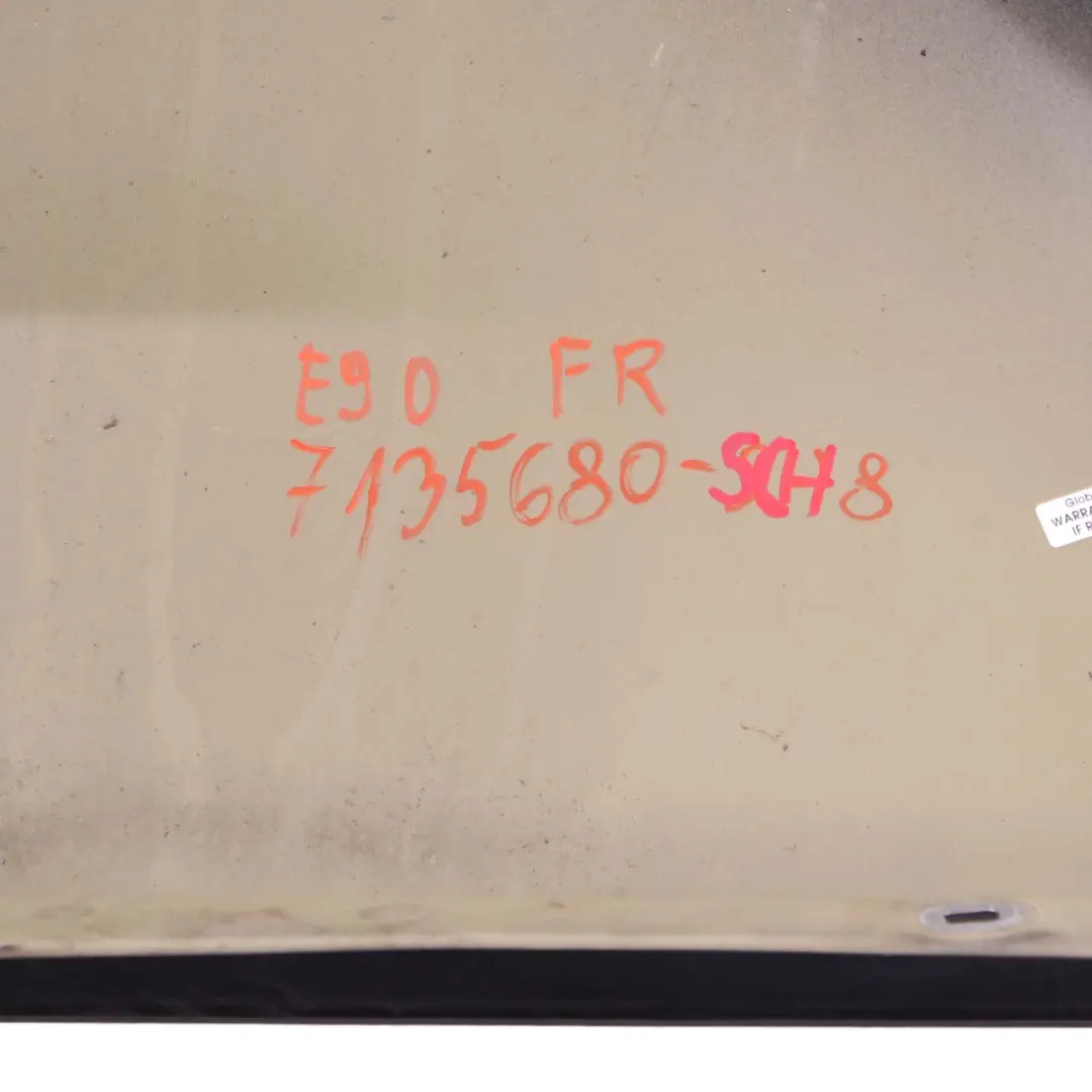 Side Wing Panel Fender Front Right O/S Black Schwarz 2 - 668 to BMW E90 E91 with Part number 7135680 BMW E90 E91 Side Wing Panel Fender Front Right O/S Black Schwarz 2 - 668 - SKU 7135680-SCH8 - Part number 7135680