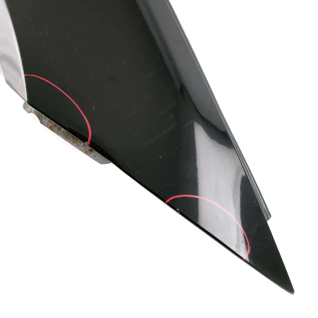 BMW E90 E91 Side Wing Panel Fender Front Right O/S Black Schwarz 2 - 668 - SKU 7135680-SCH8 - Part number 7135680
