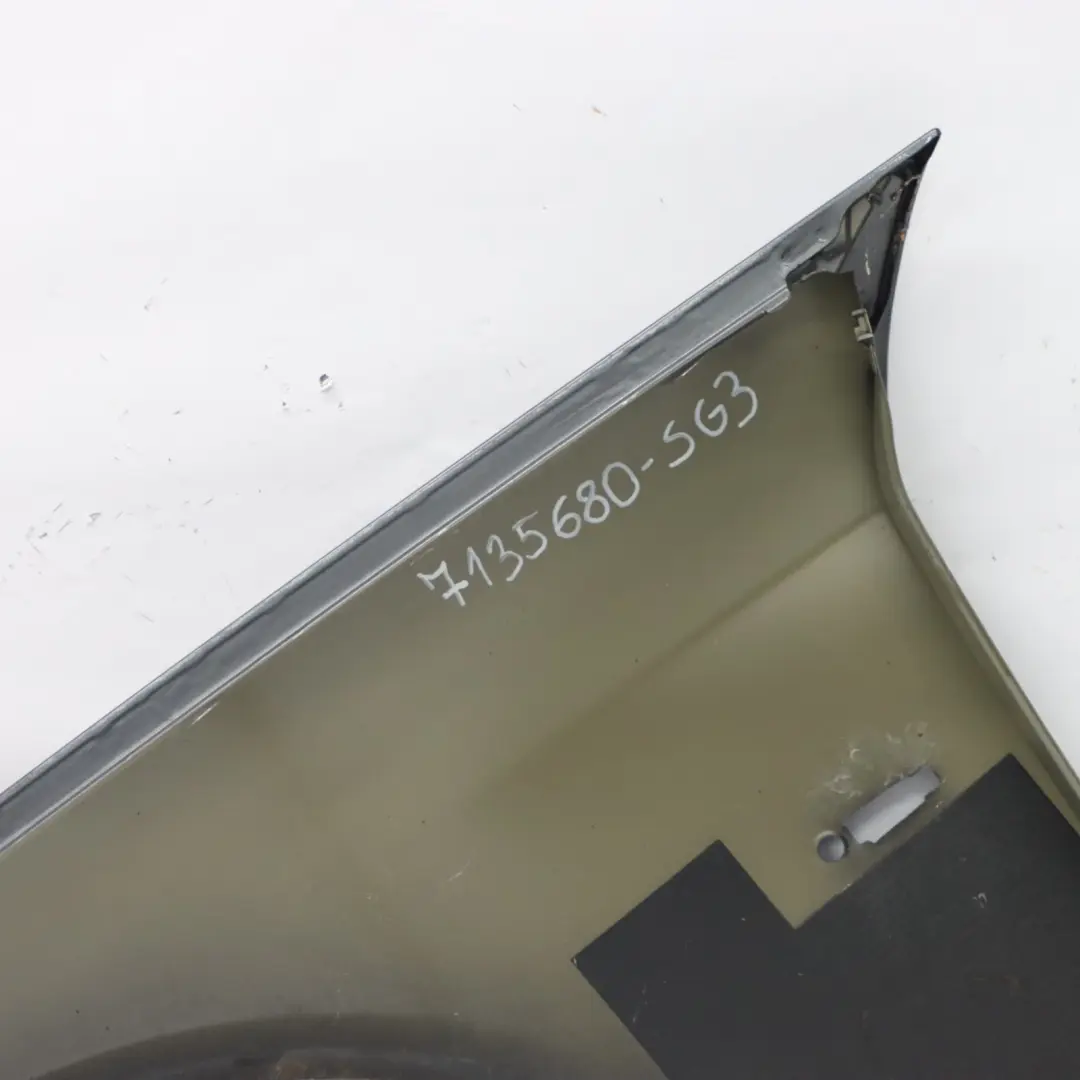 BMW E90 E91 Side Panel Fender Wing Front Right O/S Sparkling Graphite - A22 - SKU 7135680-SG3 - Part number 7135680