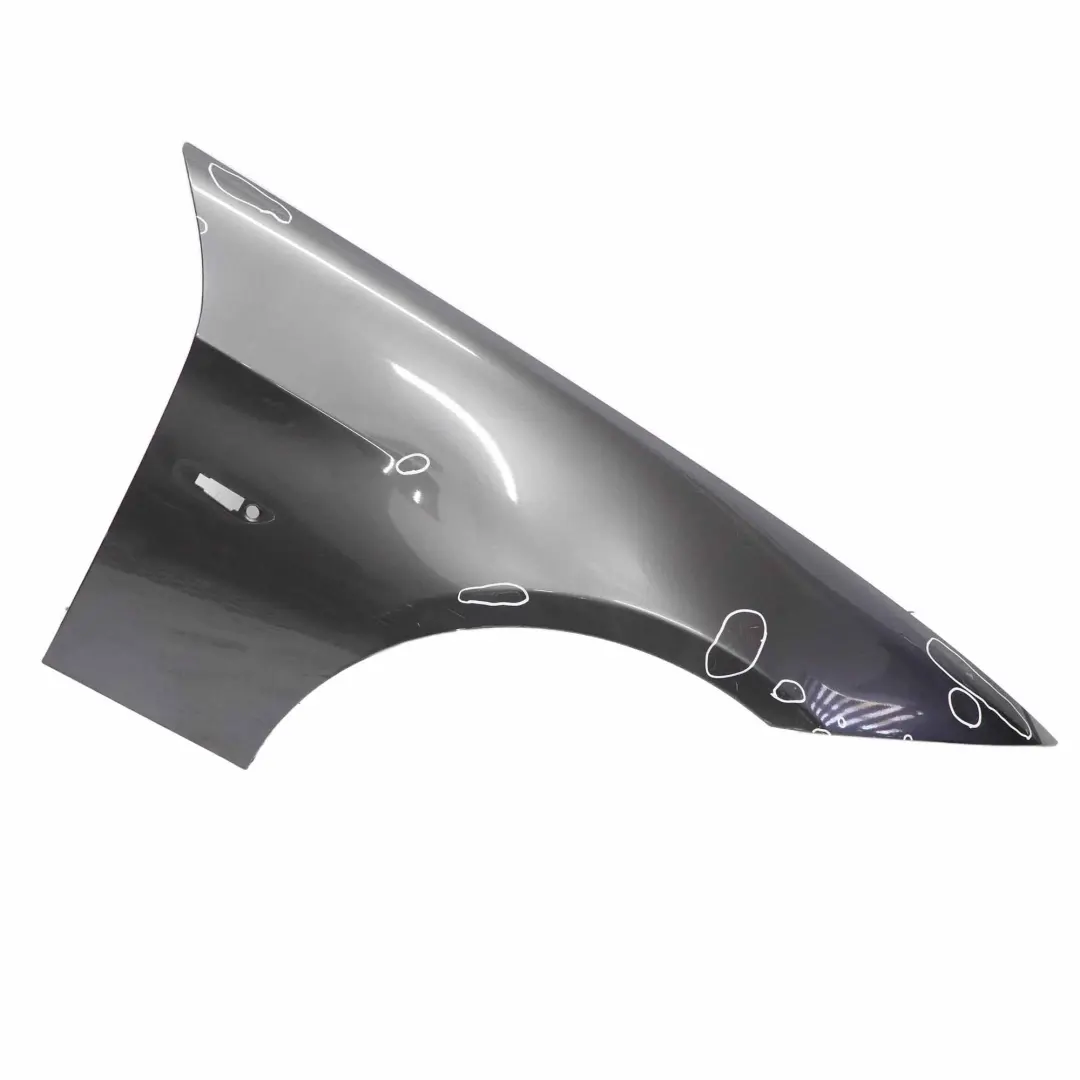 BMW E90 E91 Błotnik Prawy Sparkling Graphite - A22 - SKU 7135680-SG7 - Numer Części 7135680