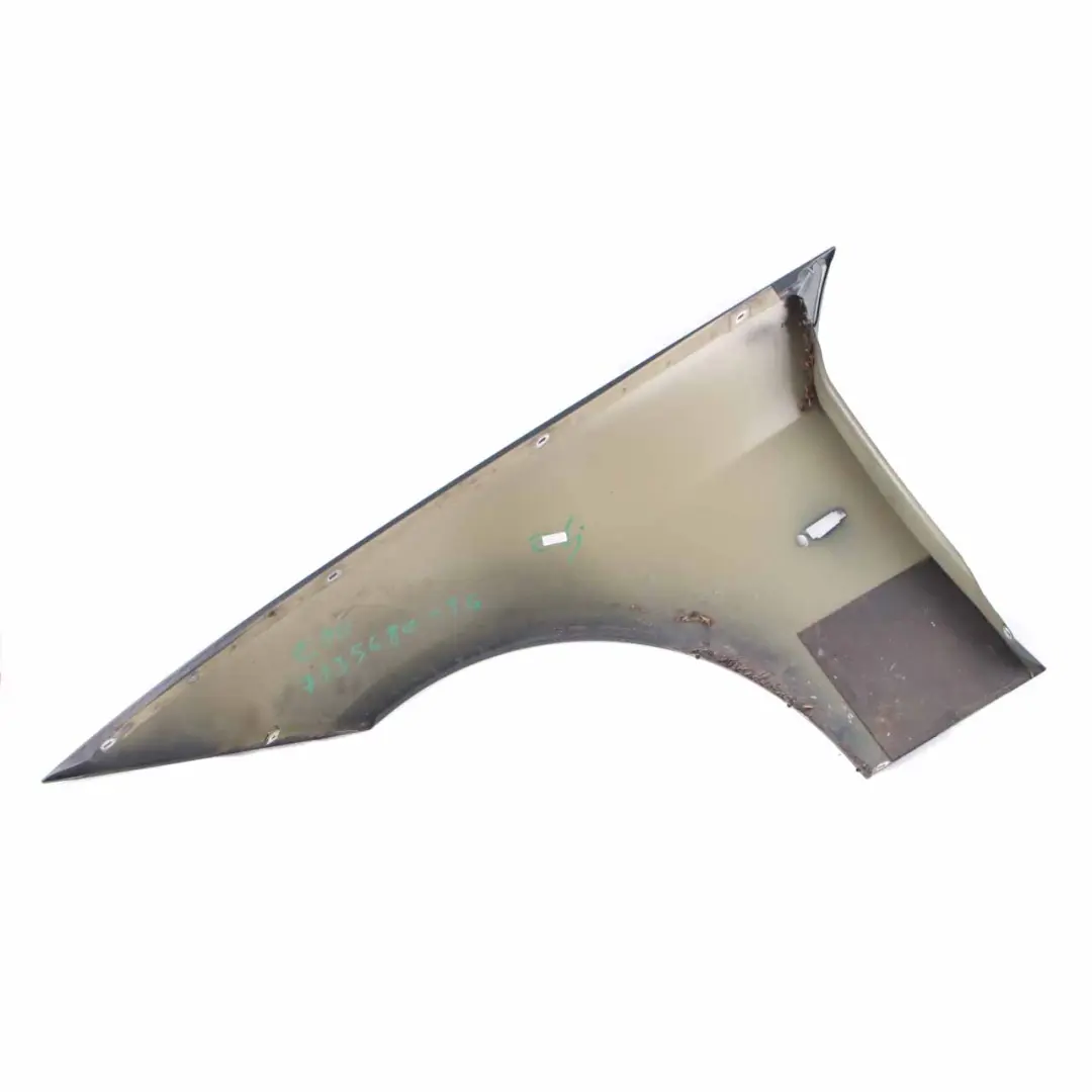 BMW E90 E91 Side Panel Fender Wing Front Right O/S Tiefgruen Deep Green - A43 - SKU 7135680-TG - Part number 7135680