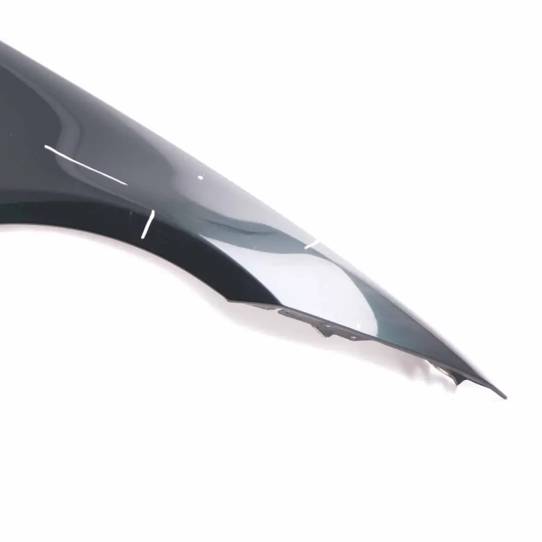 Side Panel Fender Wing Front Right O/S Tiefgruen Deep Green - A43 to BMW E90 E91 with Part number 7135680 BMW E90 E91 Side Panel Fender Wing Front Right O/S Tiefgruen Deep Green - A43 - SKU 7135680-TG - Part number 7135680