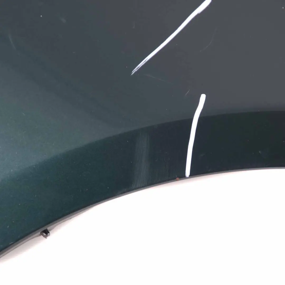 Side Panel Fender Wing Front Right O/S Tiefgruen Deep Green - A43 to BMW E90 E91 with Part number 7135680 BMW E90 E91 Side Panel Fender Wing Front Right O/S Tiefgruen Deep Green - A43 - SKU 7135680-TG - Part number 7135680