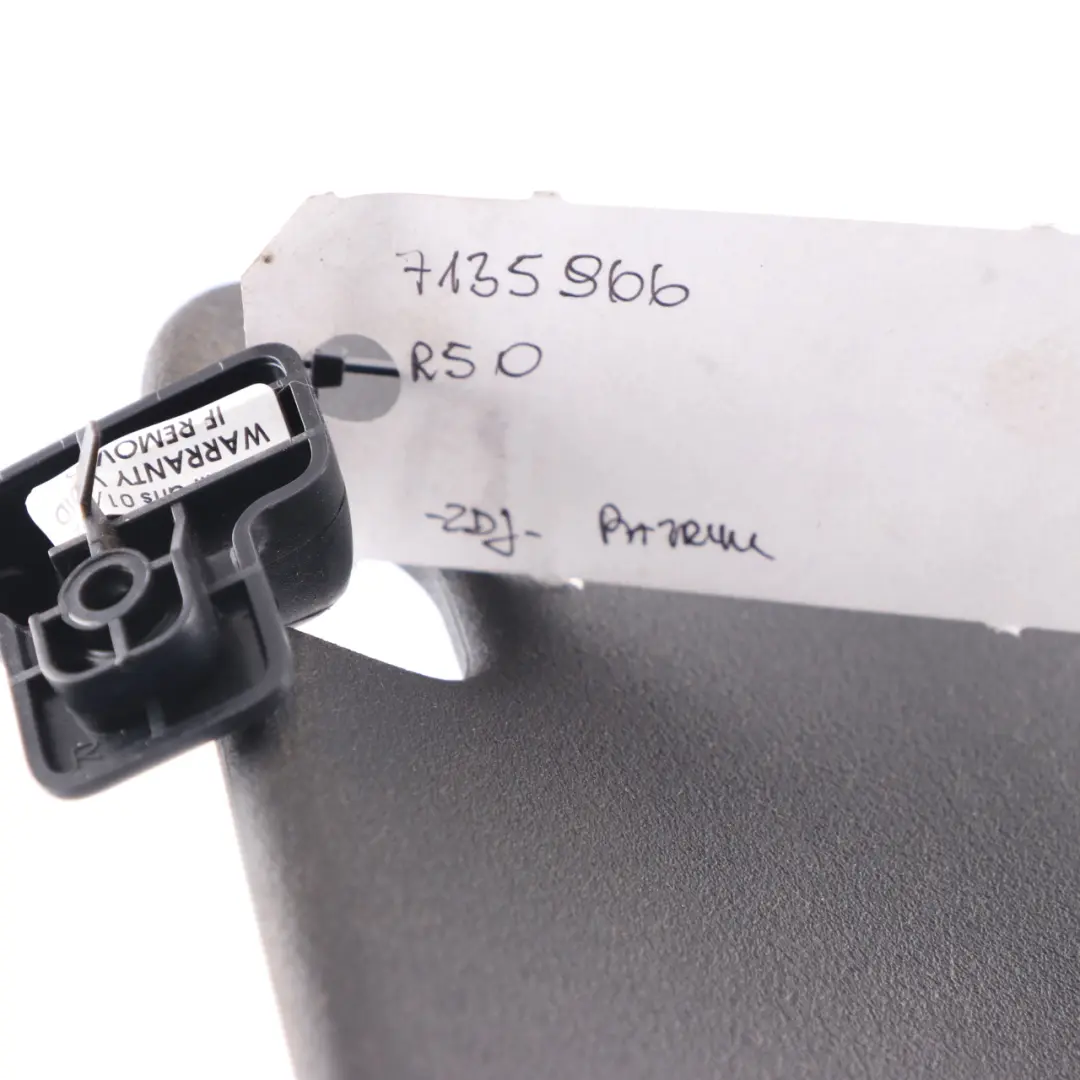 Mini R50 R53 Parasole laterale Destro Pannello copertura solare Grigio 7134459 - SKU 7135966 - Numero di parte 7135966