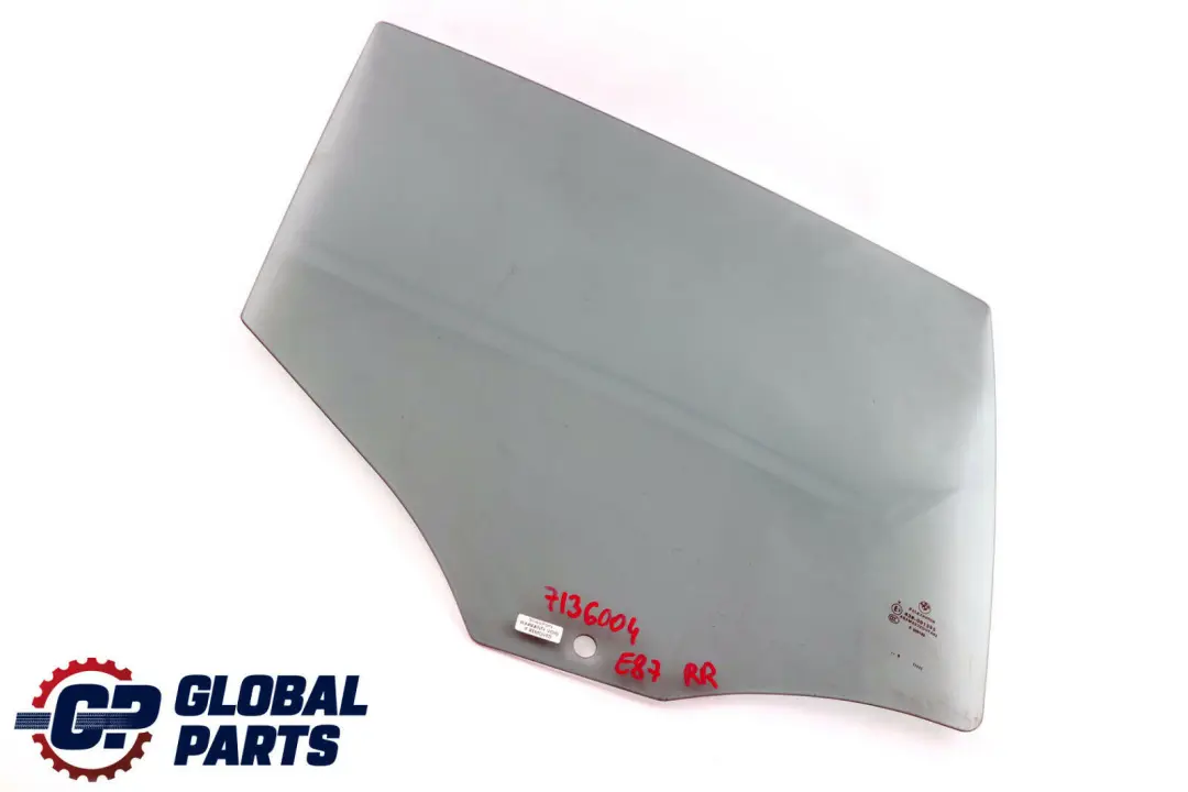 Fenêtre De Porte Teintée Arrière Droite AS3 pour BMW E87 E87N à propos du numéro de pièce 51357136004 BMW E87 E87N Fenêtre De Porte Teintée Arrière Droite AS3 - SKU 7136004 - Numéro de pièce 51357136004