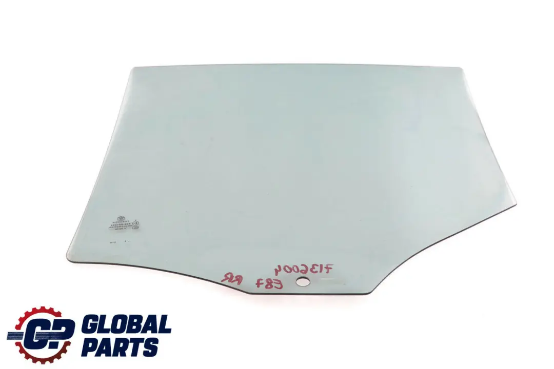 BMW E87 E87N Door Window Tinted Glass Rear Right O/S AS3 - SKU 7136004 - Part number 51357136004