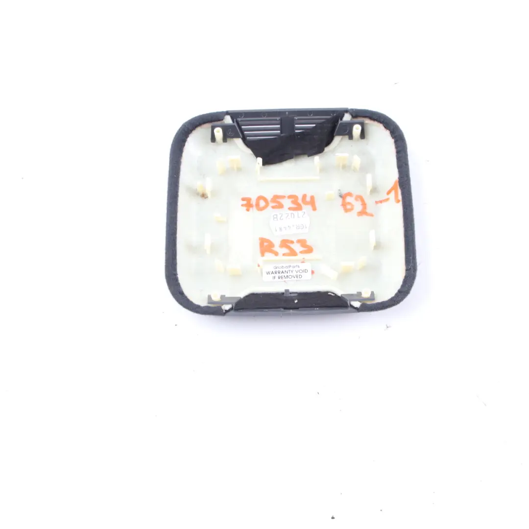 Mini Cooper One R50 R53 Copertura del Tetto Antifurto Ultrasuoni Nero - SKU 7136032 - Numero di parte 7136032