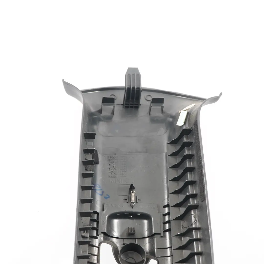 Cache montant B Mini Cooper R50 R53 Cache gauche Garniture Panther Black pour à propos du numéro de pièce 7136079 Cache montant B Mini Cooper R50 R53 Cache gauche Garniture Panther Black - SKU 7136079-1 - Numéro de pièce 7136079