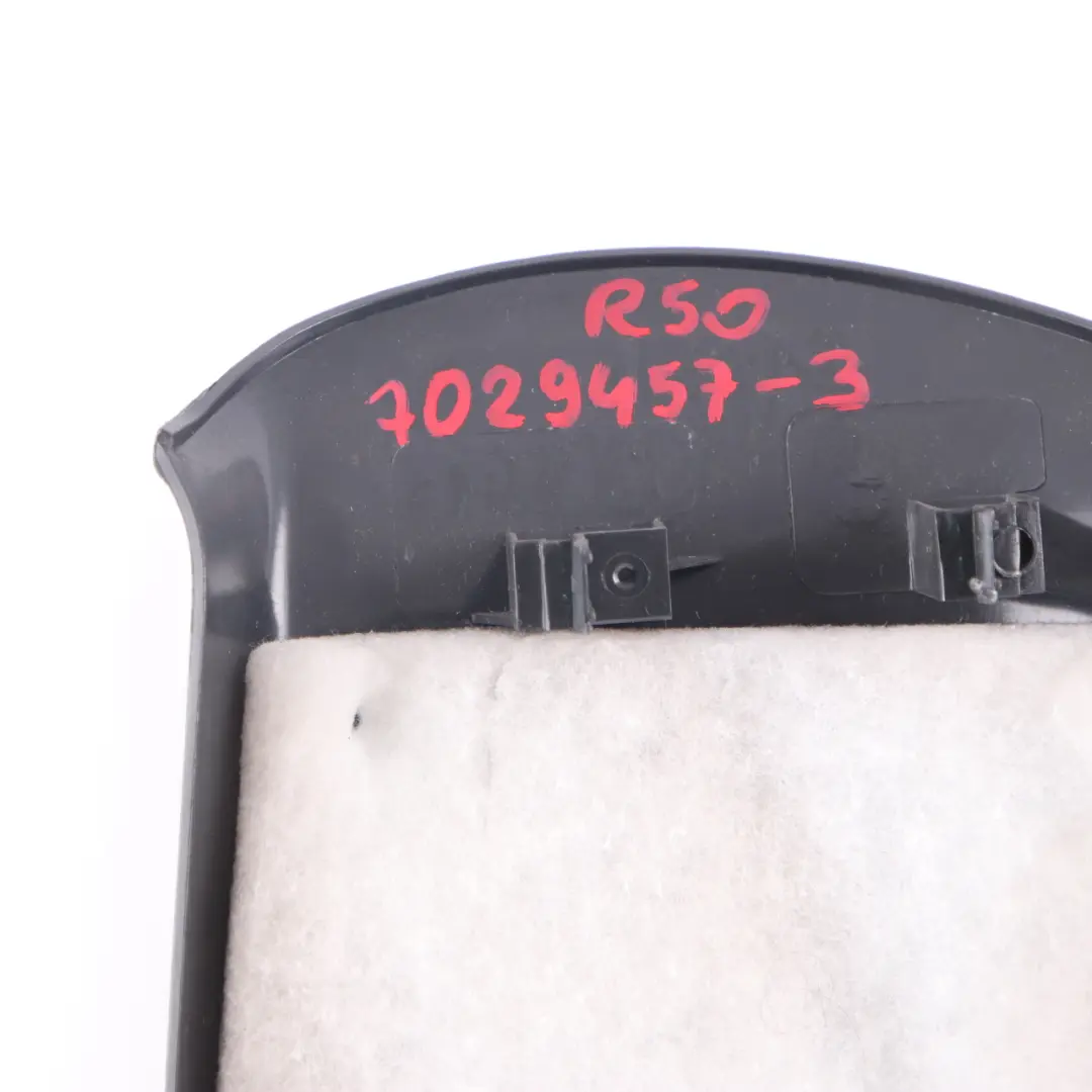 Pillar Cover Mini R50 R53 Column Trim Left N/S Panther Black to D with Part number 7136081 D Pillar Cover Mini R50 R53 Column Trim Left N/S Panther Black - SKU 7136081 - Part number 7136081