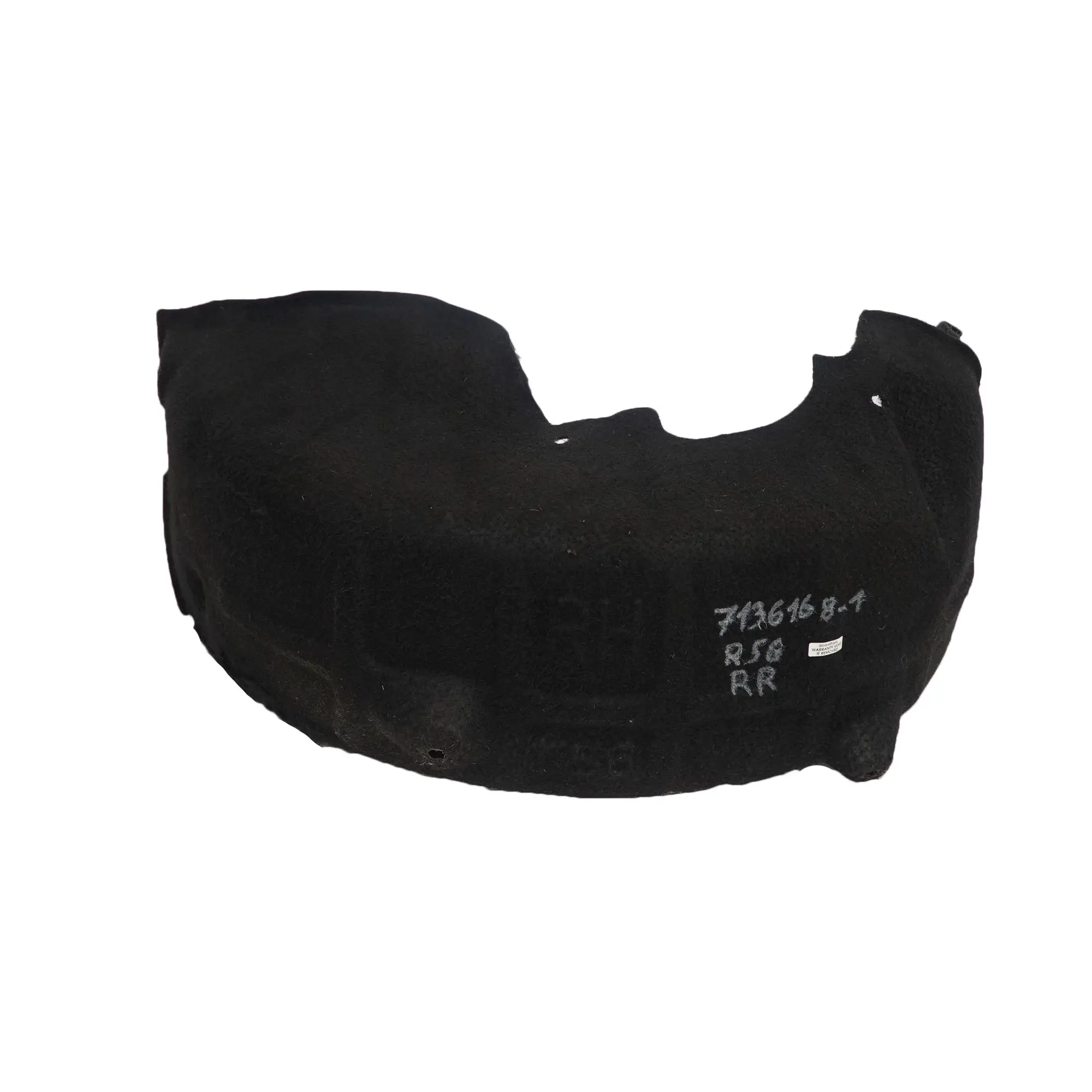 Mini R56 Tapa Guardabarros Protector De Salpicaduras Carcasa Trasera Derecha