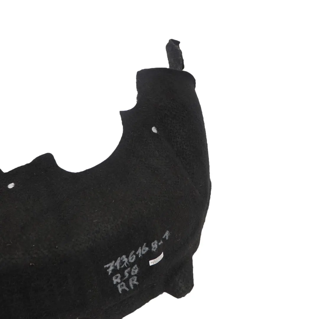 Arch Right O/S Liner Splash Guard Housing 7136168 to Mini R56 Rear Cover Wheel with Part number 51717136168 Mini R56 Rear Cover Wheel Arch Right O/S Liner Splash Guard Housing 7136168 - SKU 7136168-1 - Part number 51717136168