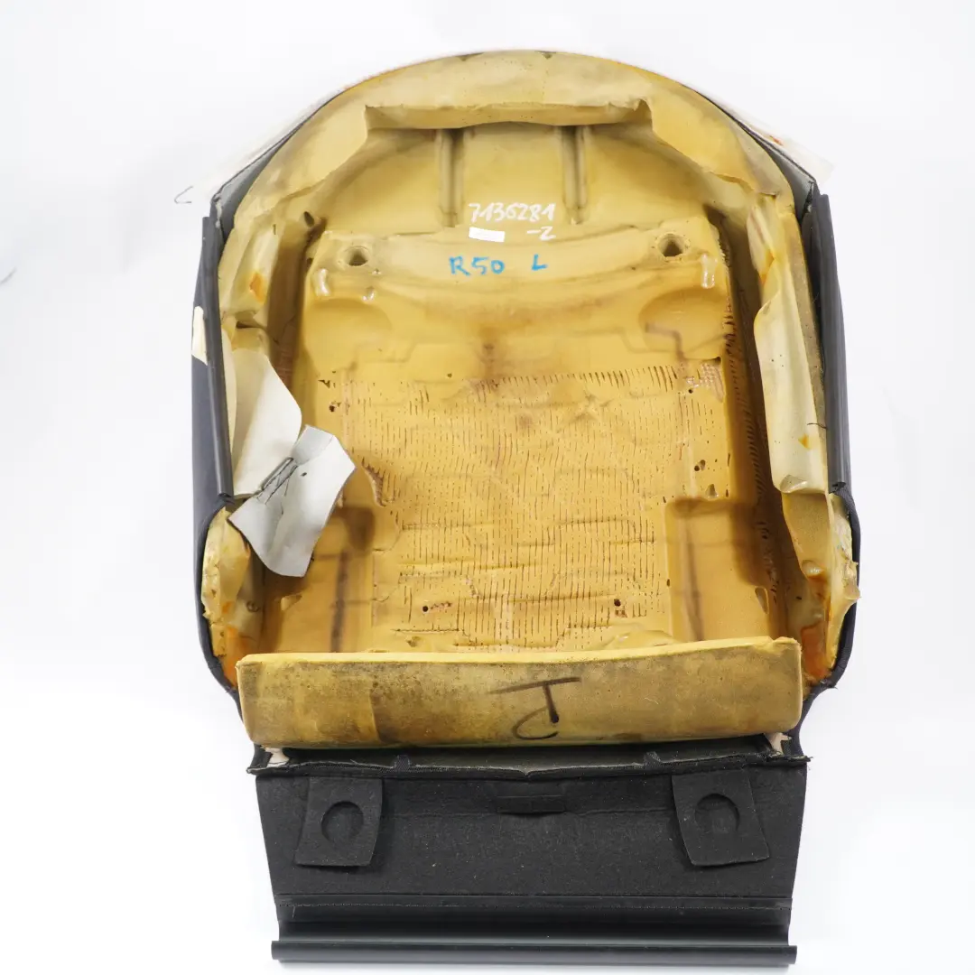 Mini Cooper R50 Front Left Seat N/S Cloth Backrest Squab Fabric Random - SKU 7136281-2 - Part number 7136281