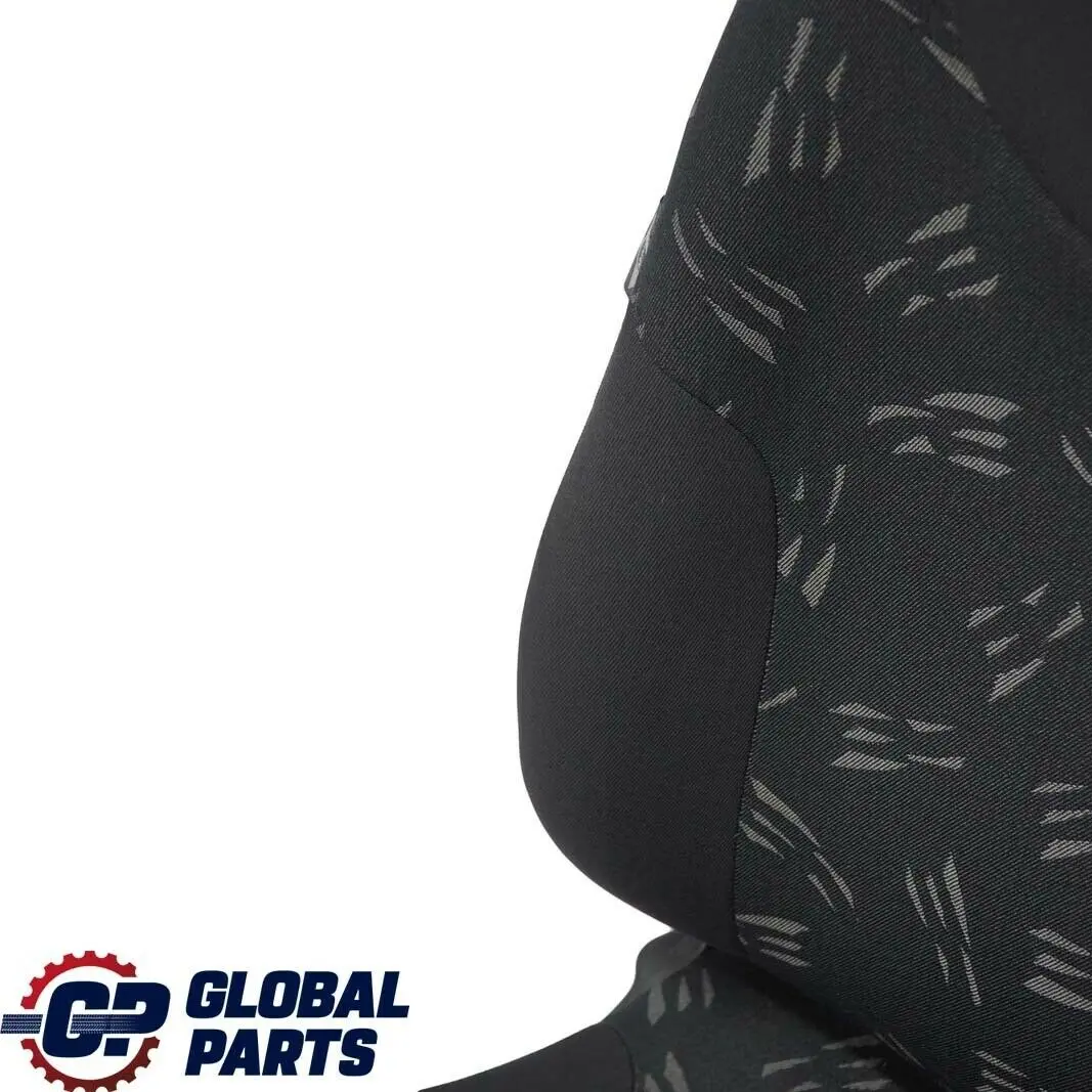 Mini Cooper One R50 Vorne Links Sitz Stoff Random Panther Black Schwarz - SKU 7136281 - Teilenummer 7136281