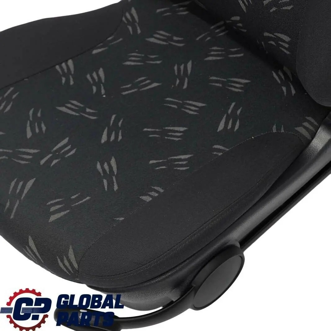 Mini Cooper One R50 Front Left N/S Cloth Fabric Random Seat Panther Black - SKU 7136281 - Part number 7136281
