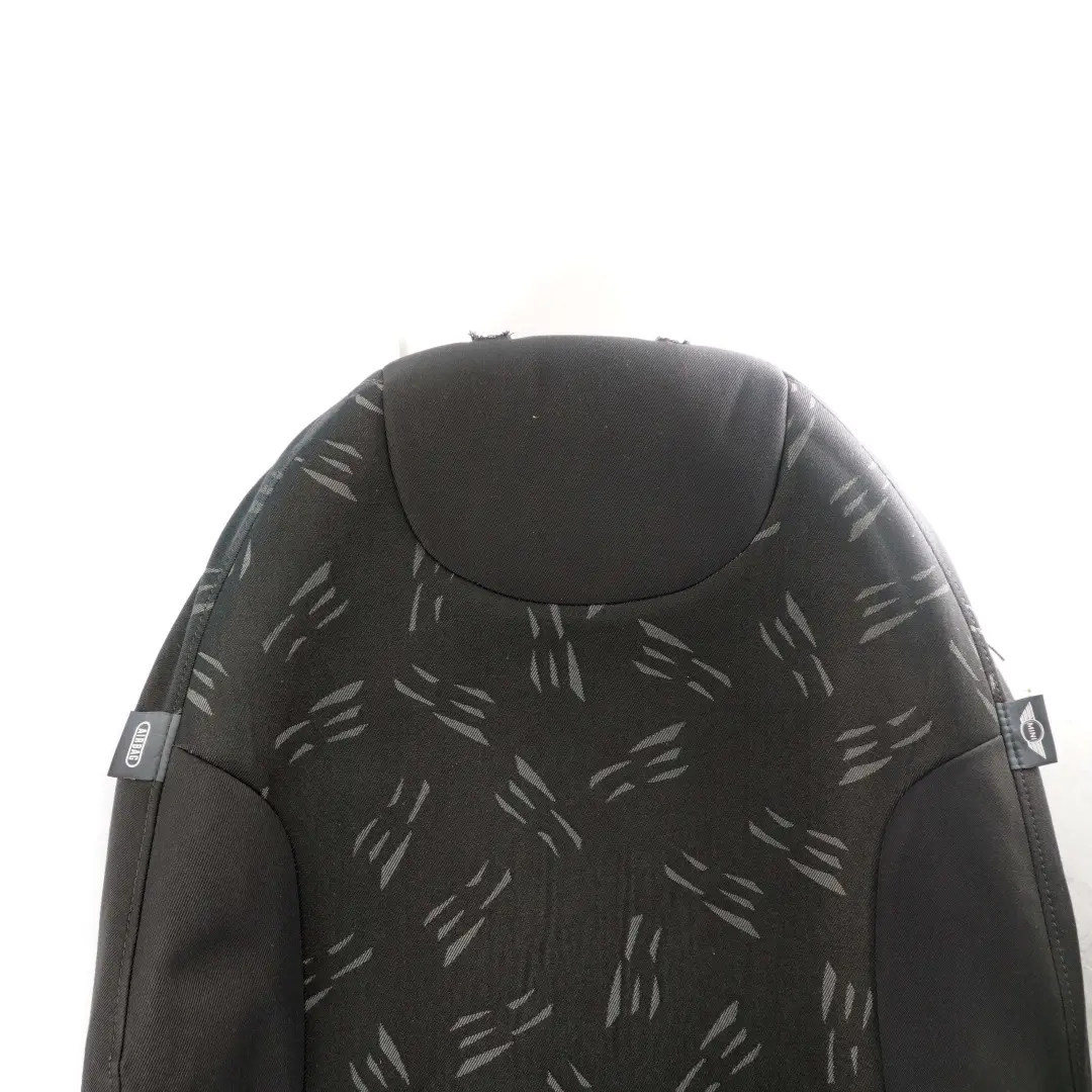 Front Right Seat O/S Cloth Backrest Squab Fabric Random to Mini Cooper R50 with Part number 7136282 Mini Cooper R50 Front Right Seat O/S Cloth Backrest Squab Fabric Random - SKU 7136282-2 - Part number 7136282