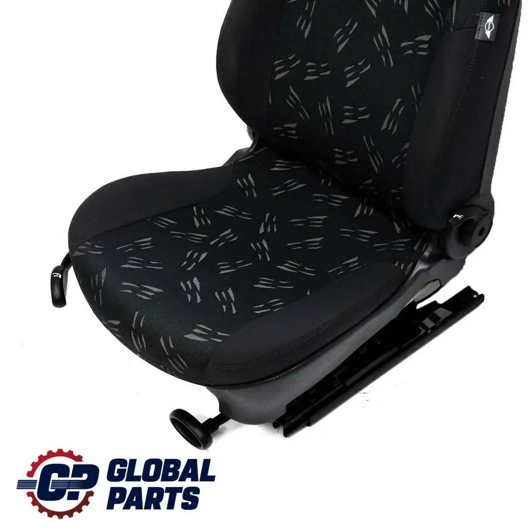 Mini Cooper One R50 Siège Avant Droit en Tissu Aléatoire Panther Black - SKU 7136282 - Numéro de pièce 7136282