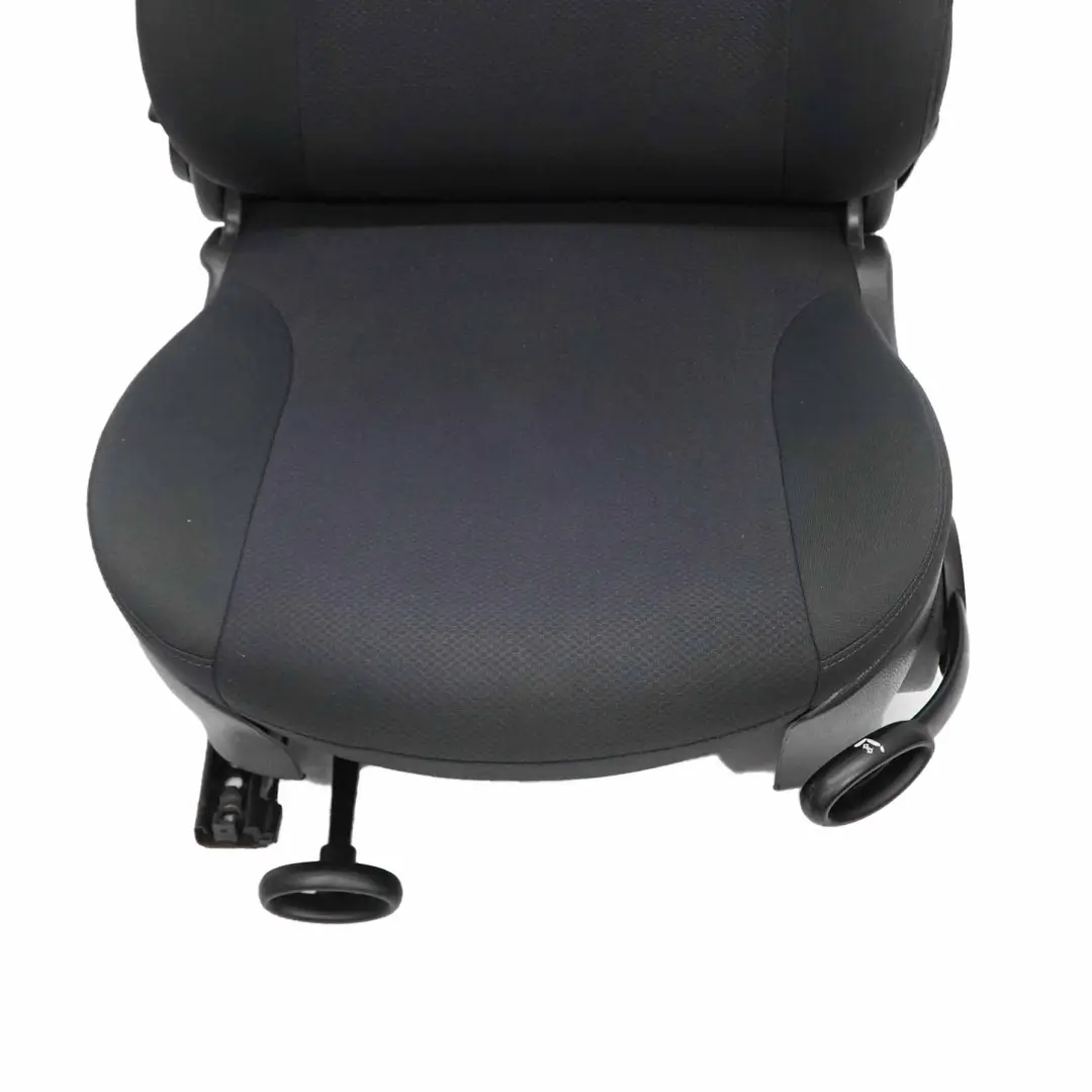 Mini Cooper R50 Front Left N/S Cloth Fabric Molette Seat Panther Black - SKU 7136293 - Part number 7136293