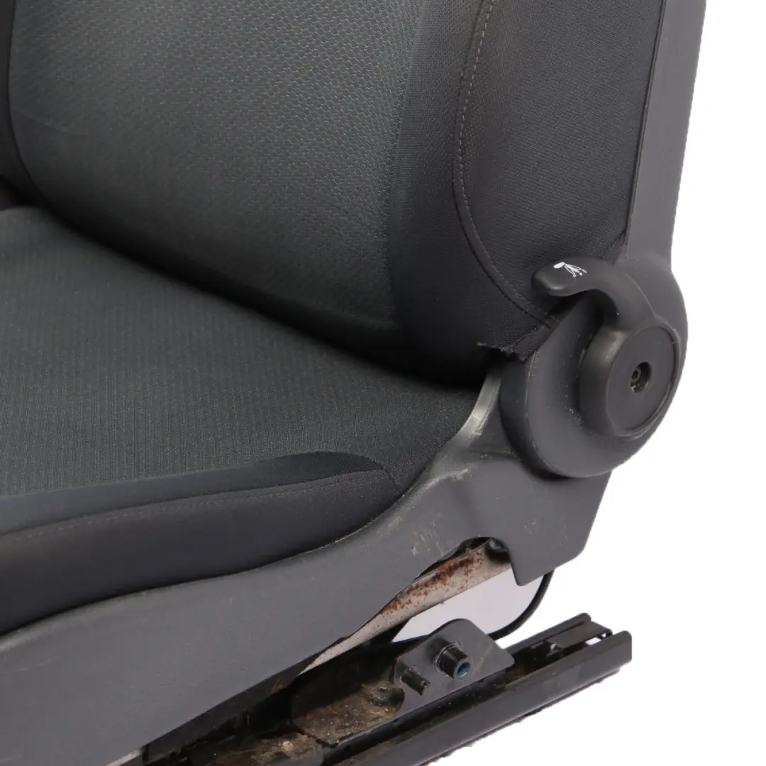  Front Seat Mini R50 Cooper One Right O/S Cloth Fabric Molette Panther Black - SKU 7136294-1 - Part number 7136294